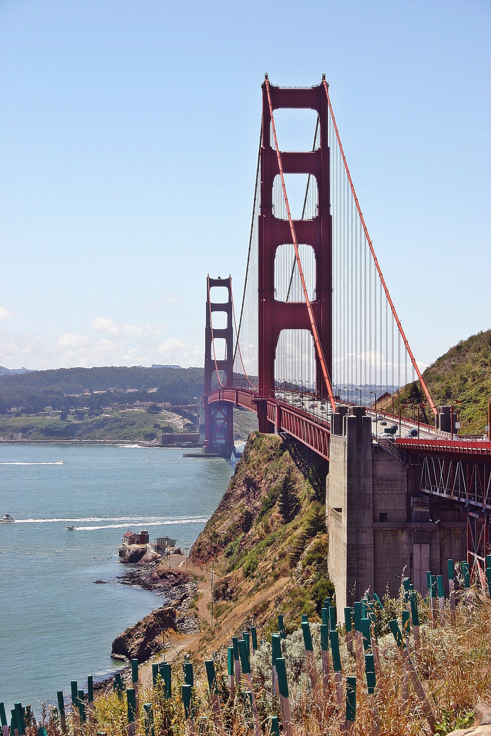 Canon EOS 300D (EOS Digital Rebel / EOS Kiss Digital) sample photo. Bridge, san francisco, red photography