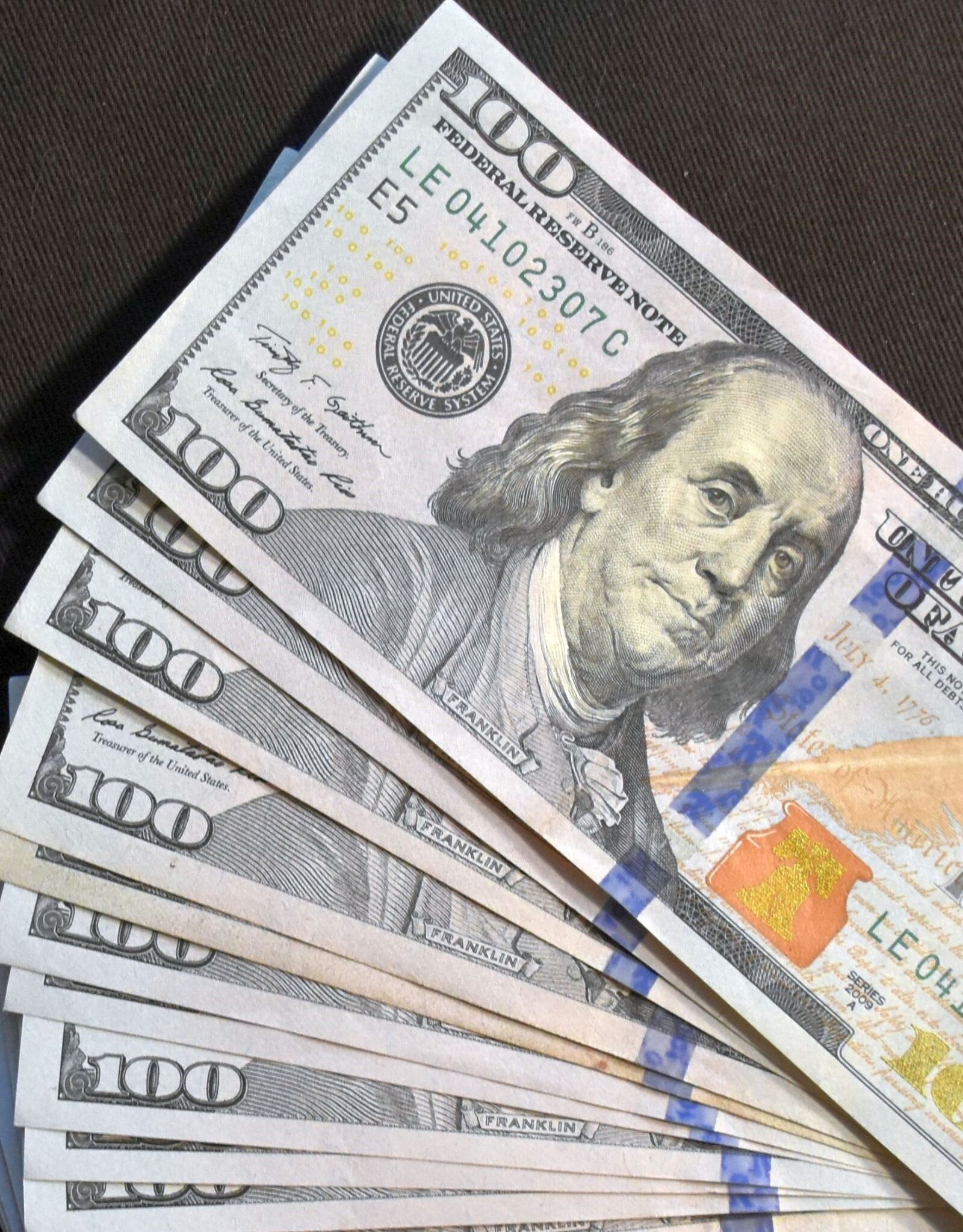 Nikon D7200 sample photo. Money, cash, 100 dollar photography