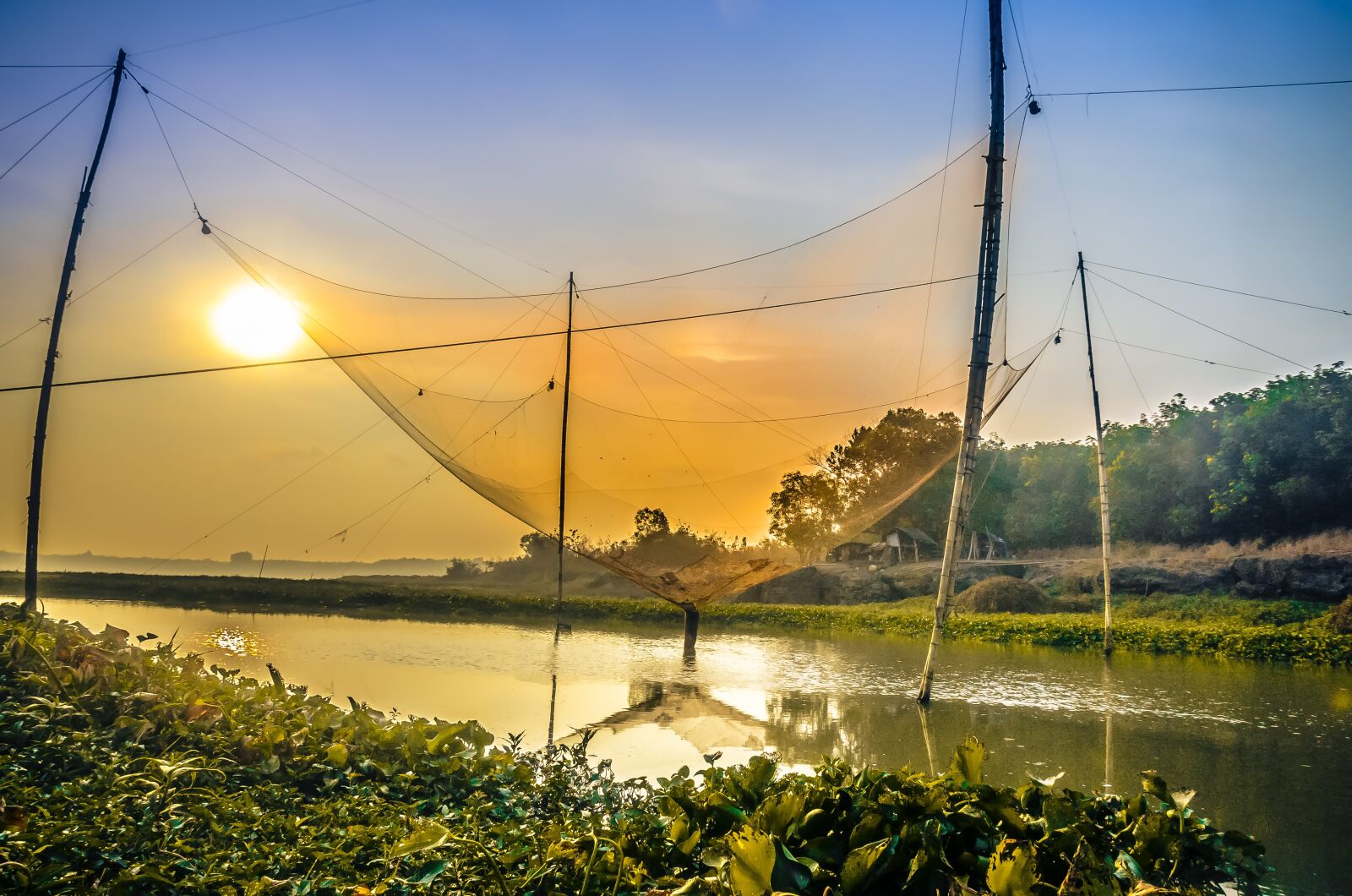 Nikon D5100 sample photo. Tongue, fishing nets, the photography