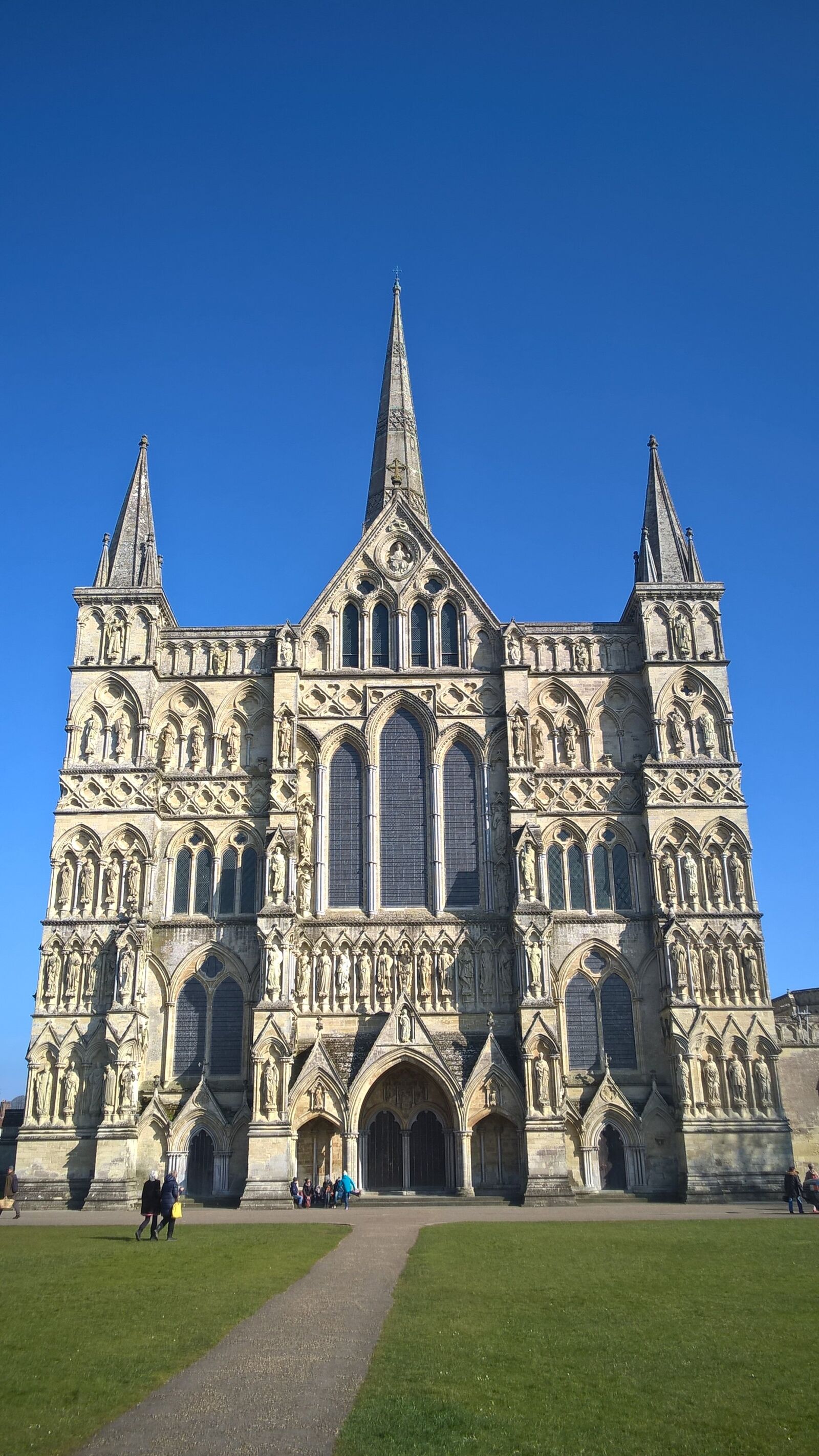 Nokia Lumia 830 sample photo. Cathedral, salisbury, gothic photography
