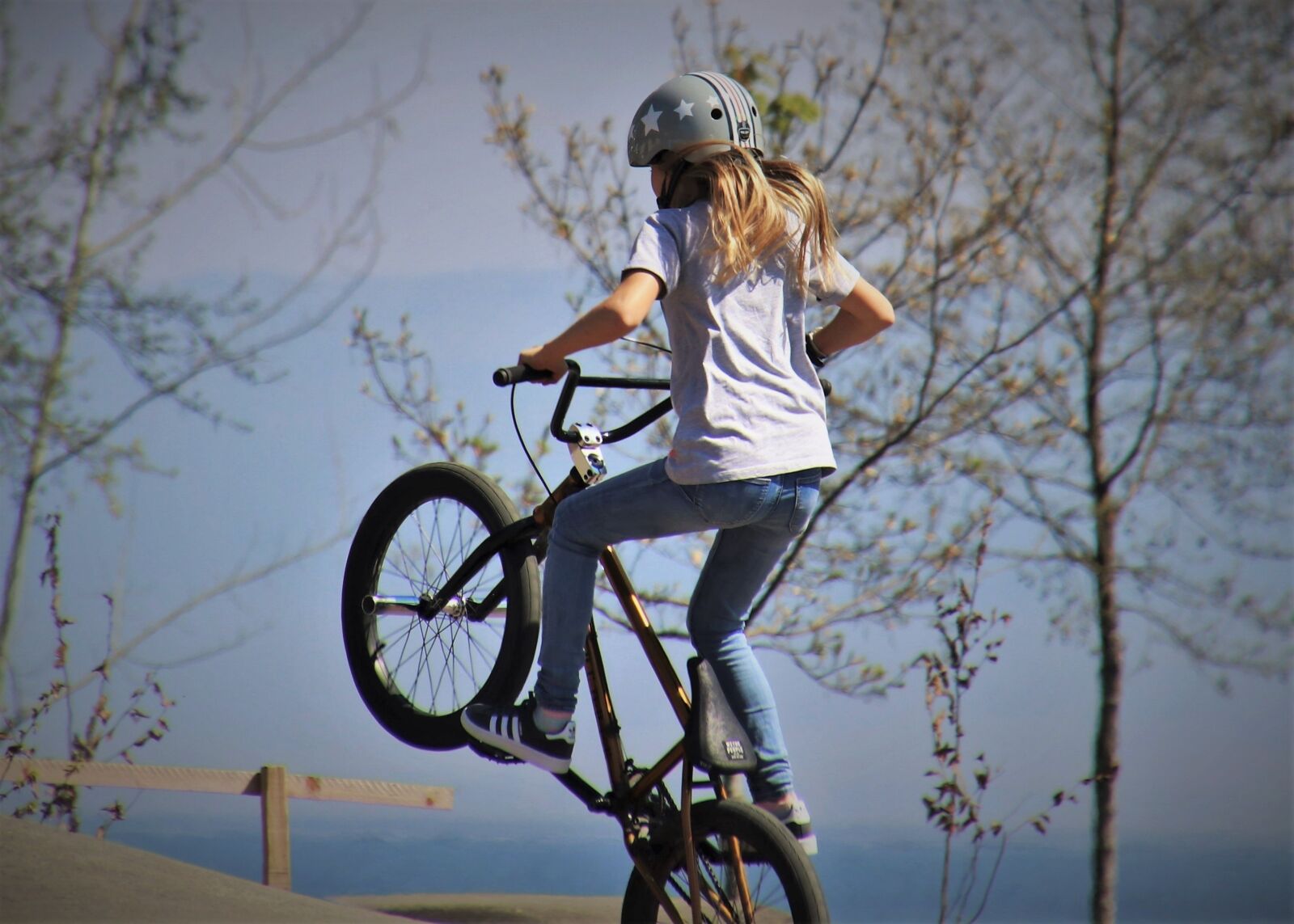Canon EOS 80D sample photo. Bmx, the trick, bike photography