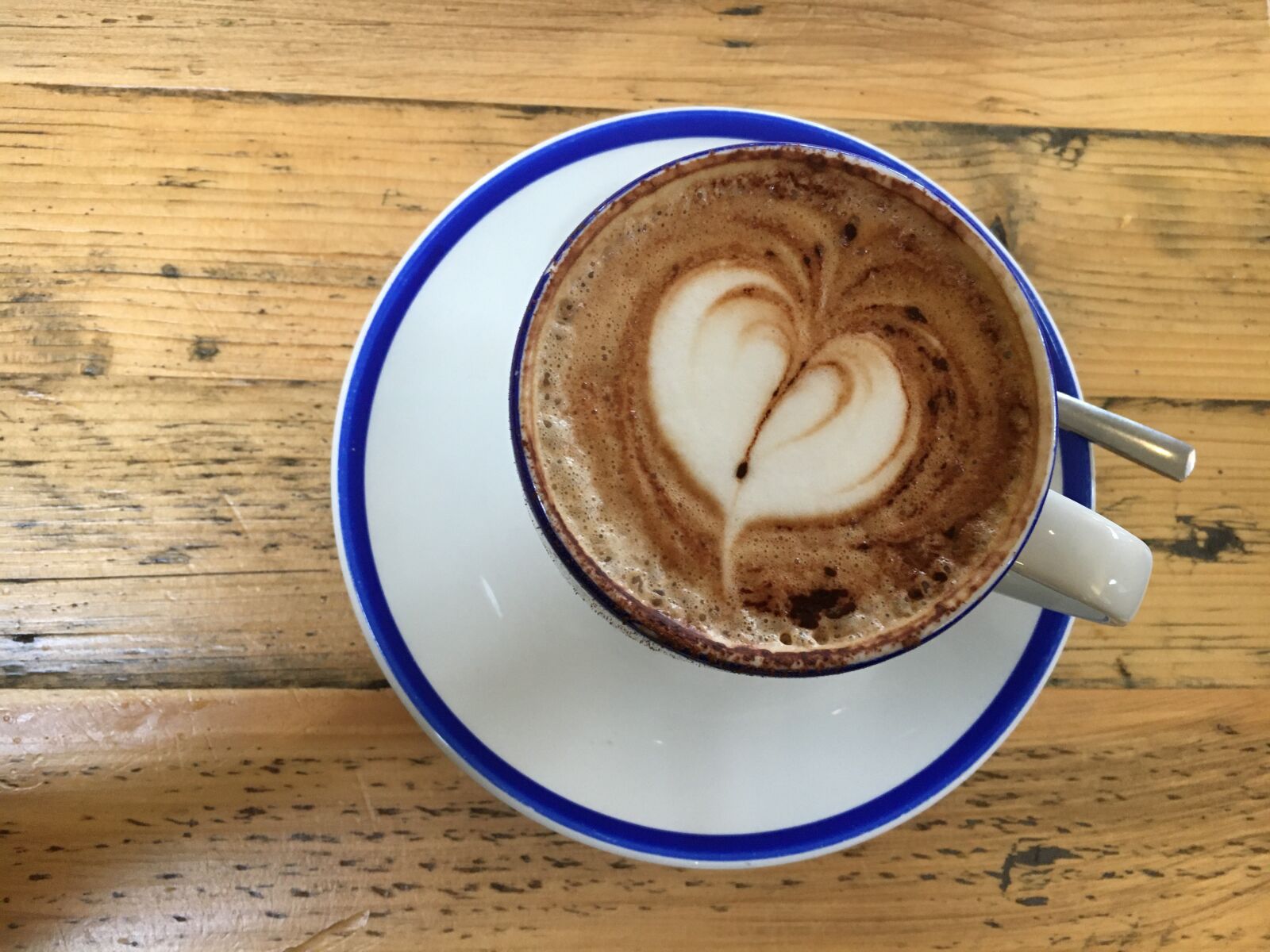Apple iPhone 6s sample photo. Coffee, heart, pause photography