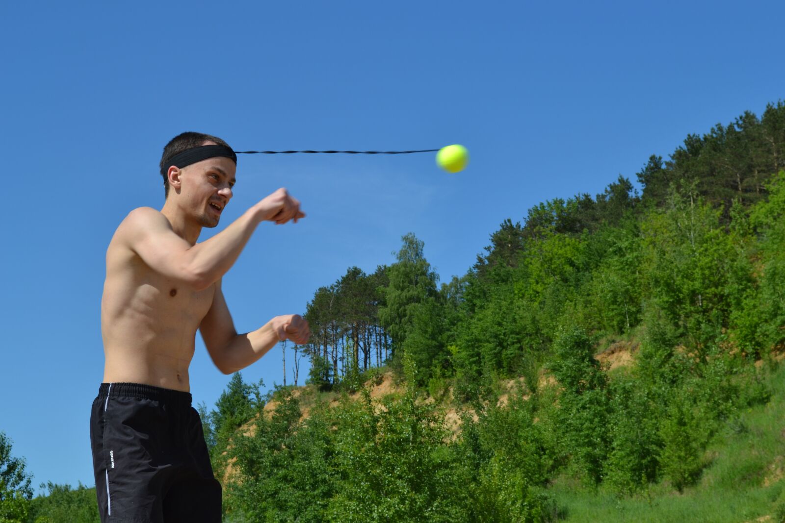 Nikon D3100 sample photo. Fireball, ball on an photography