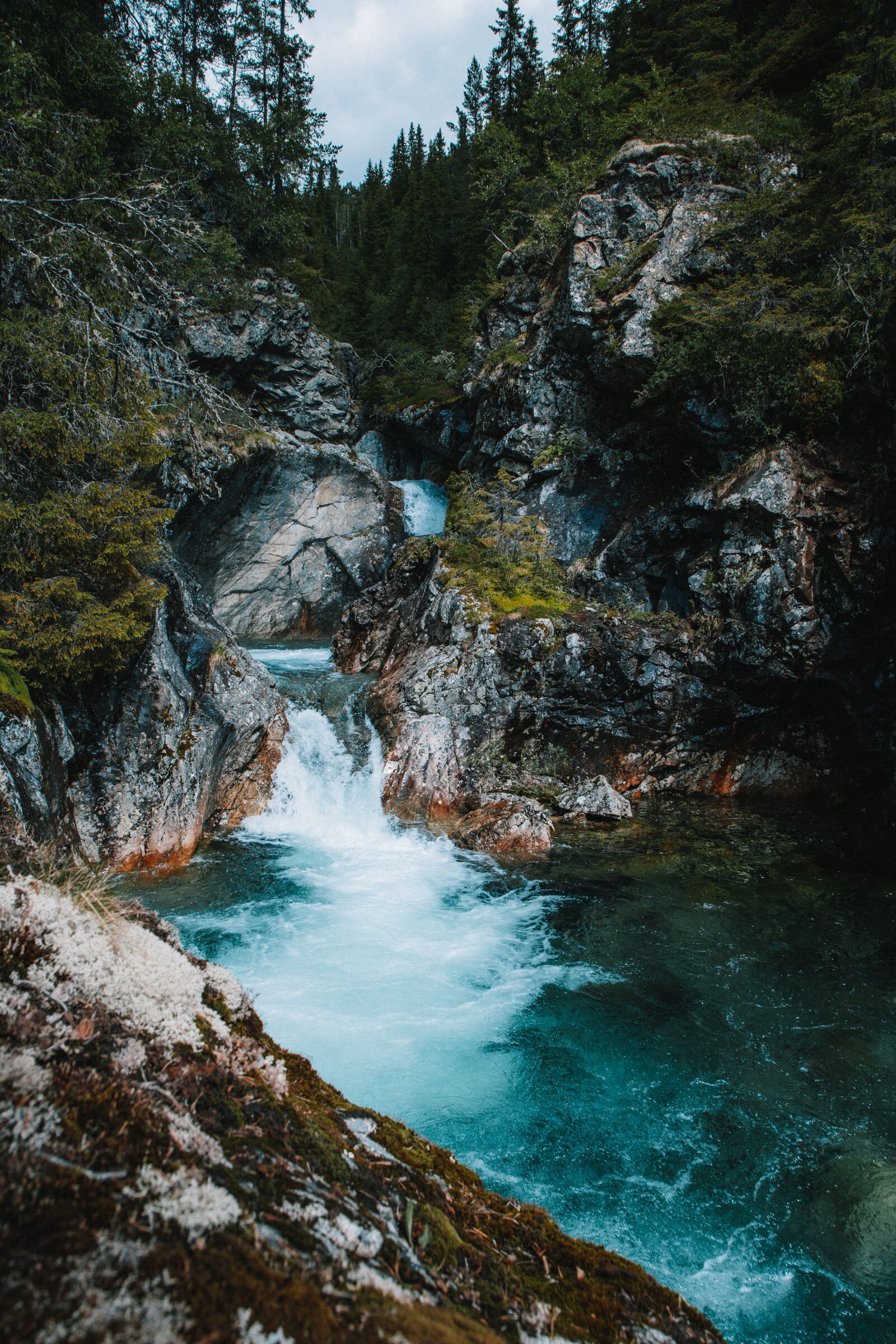 Canon EF 24-105mm F4L IS USM sample photo. River, norway, nature photography