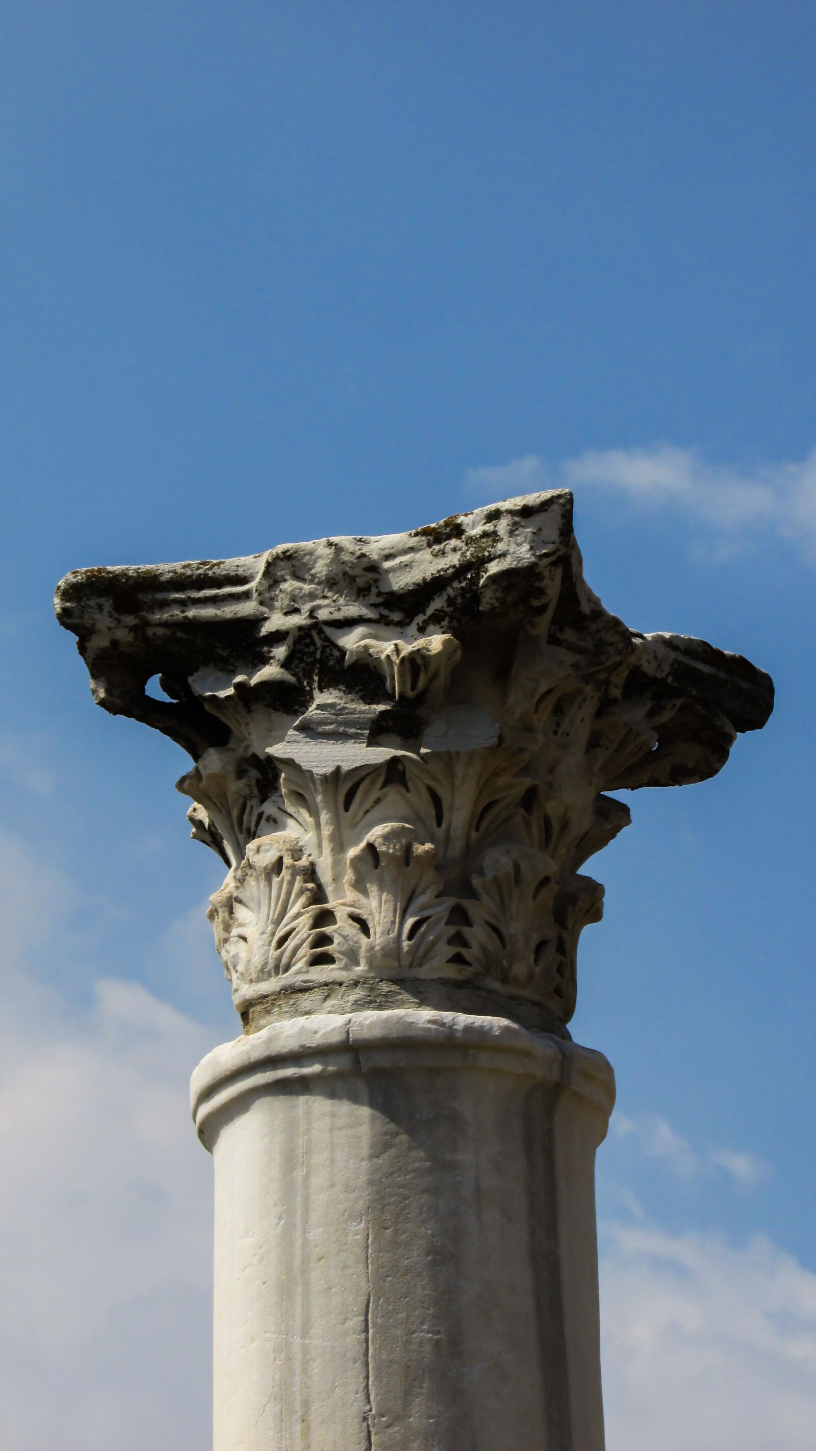 Canon PowerShot SX400 IS sample photo. Cyprus, salamis, pillar photography