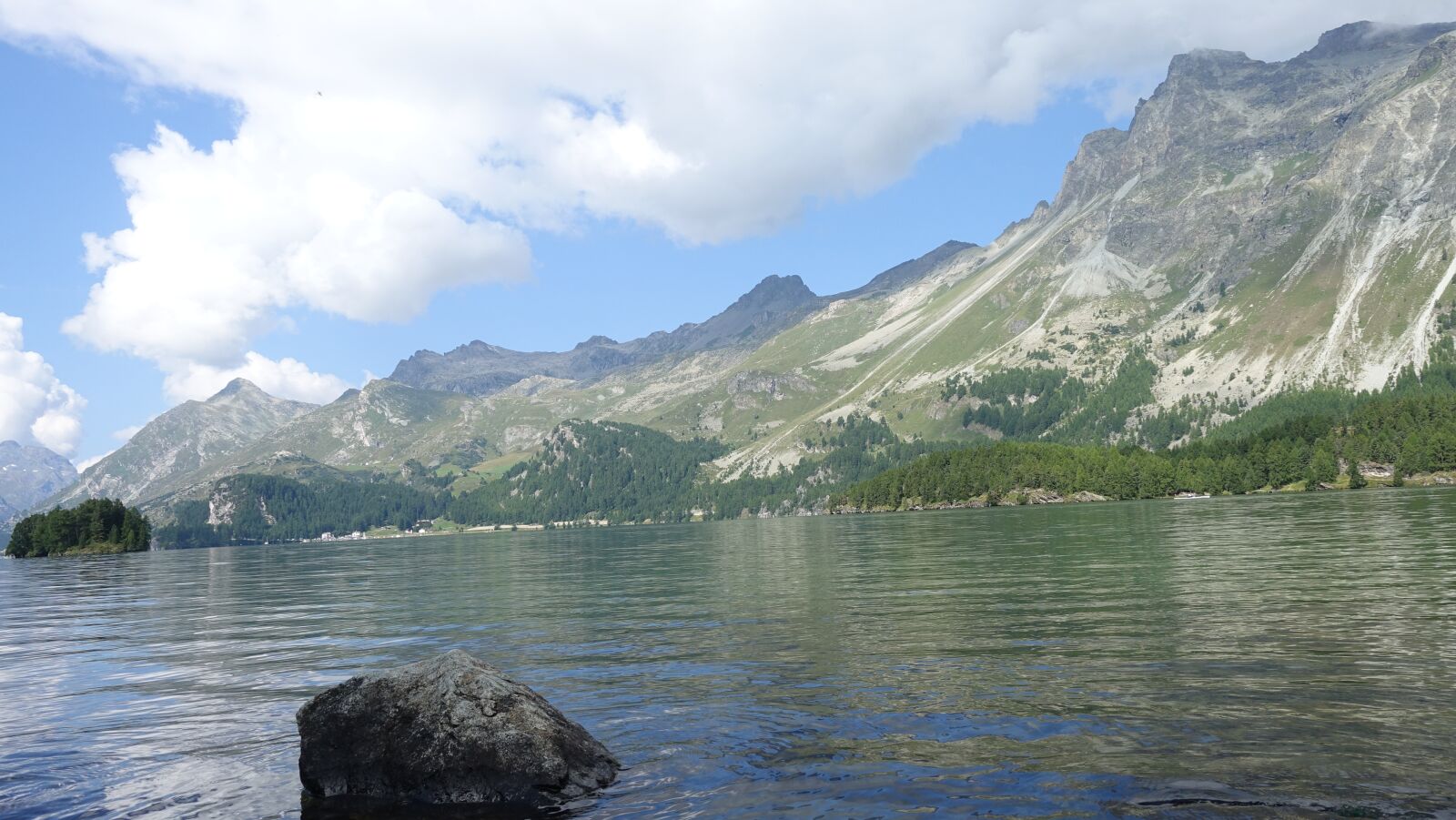 Sony Cyber-shot DSC-RX100 IV sample photo. Lake, engadin, nature photography