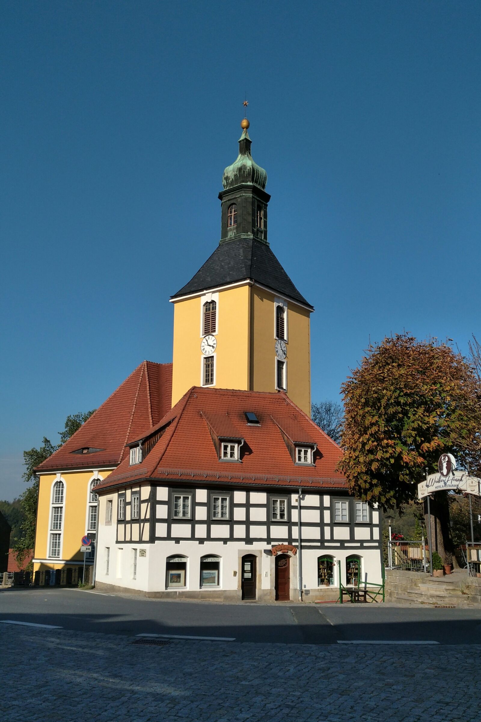 nubia Z11 MINI sample photo. Hohnstein, church, saxon switzerland photography