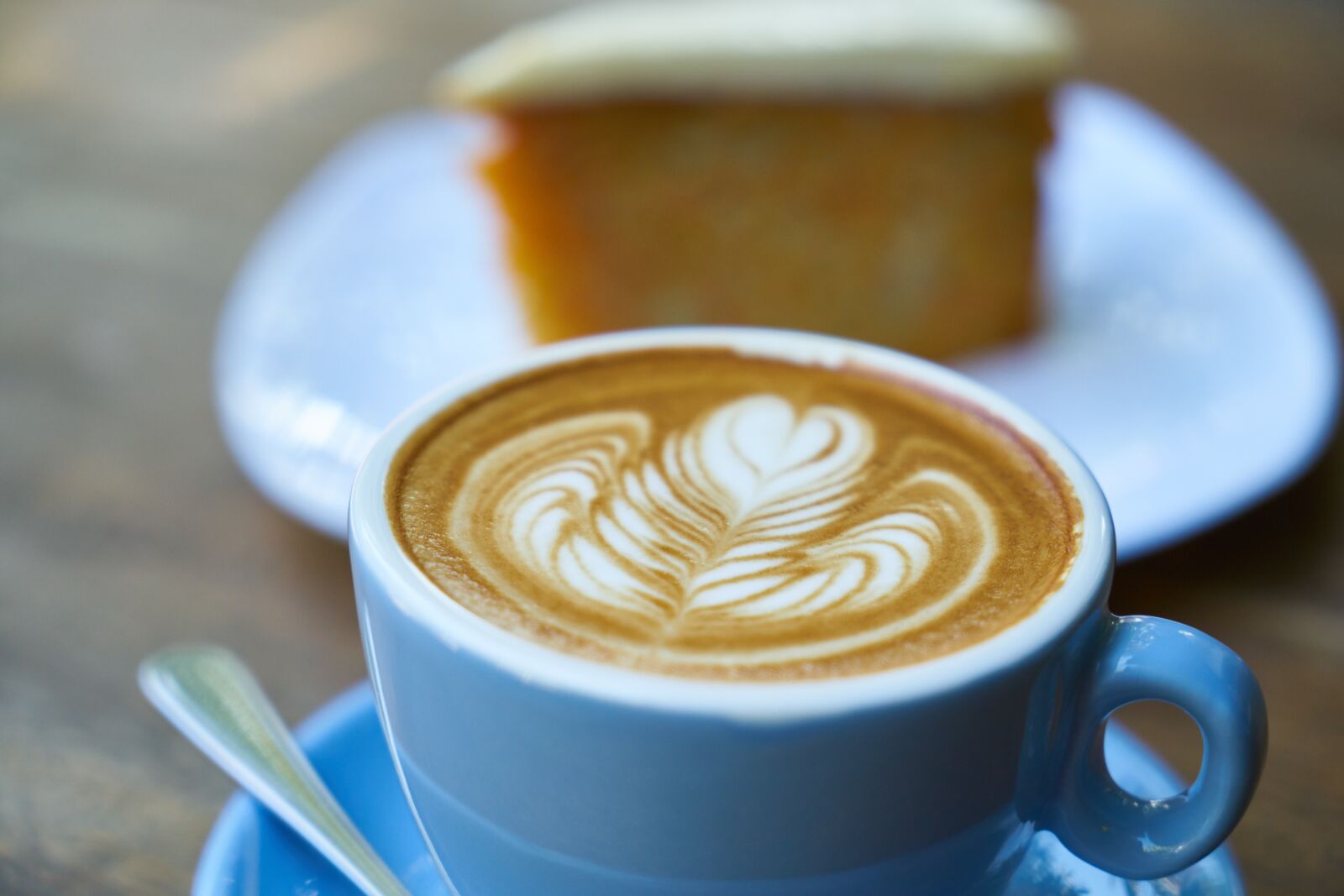 Sony a7R II sample photo. Coffee, cake, caffeine photography