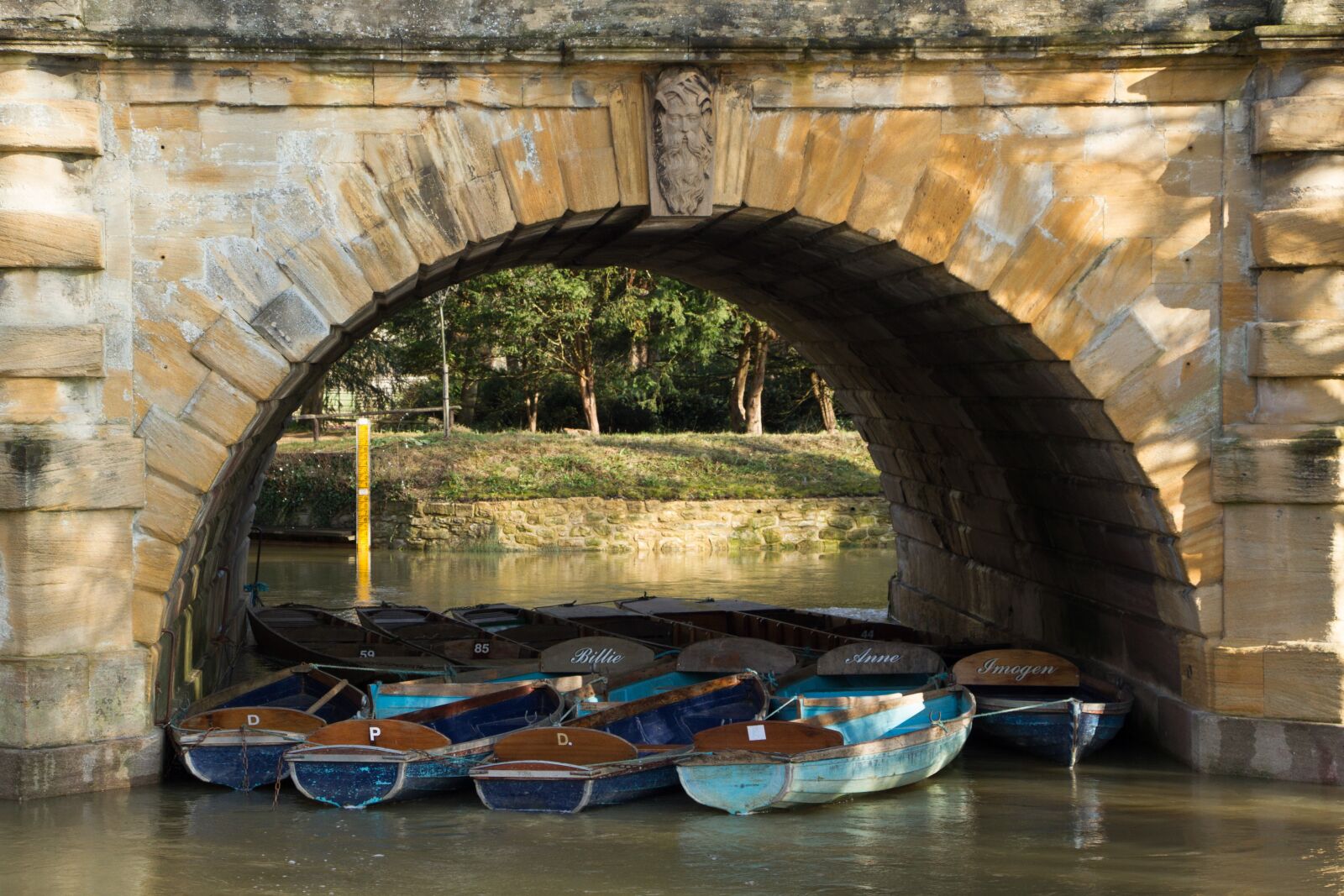 Canon EOS 7D sample photo. Oxford, magdalen bridge, river photography