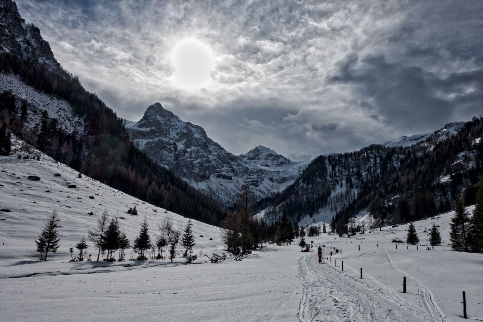 Sony Cyber-shot DSC-RX100 III sample photo. Backcountry skiiing, ski tour photography