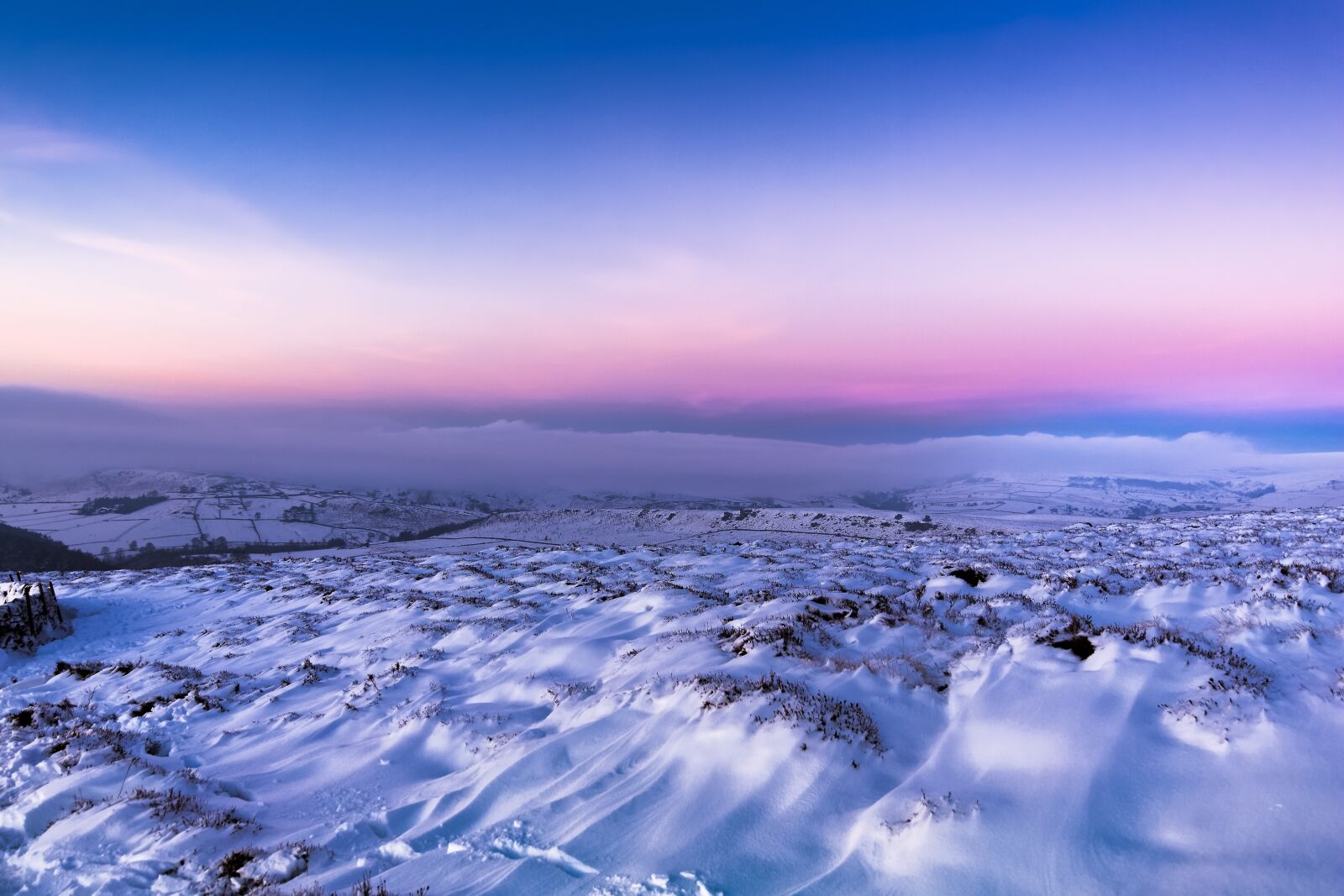 Canon EOS 5D Mark III sample photo. Snow, winter, twilight photography