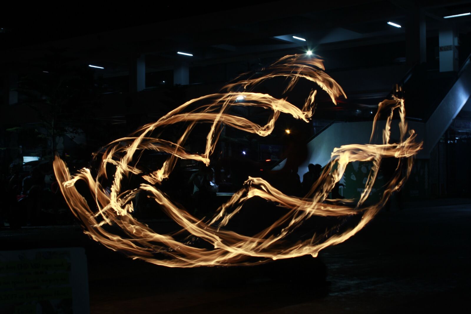 Canon EOS 600D (Rebel EOS T3i / EOS Kiss X5) sample photo. Light painting, fire dancing photography