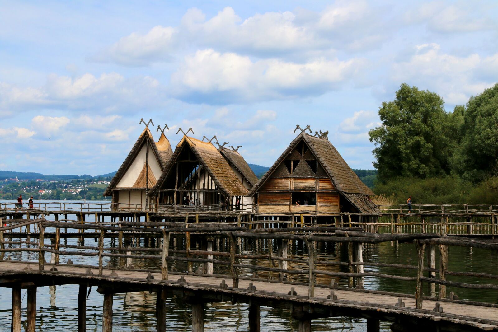 Canon EOS 70D + Canon EF 24-105mm F4L IS USM sample photo. Stilt houses, unteruhldingen, lake photography
