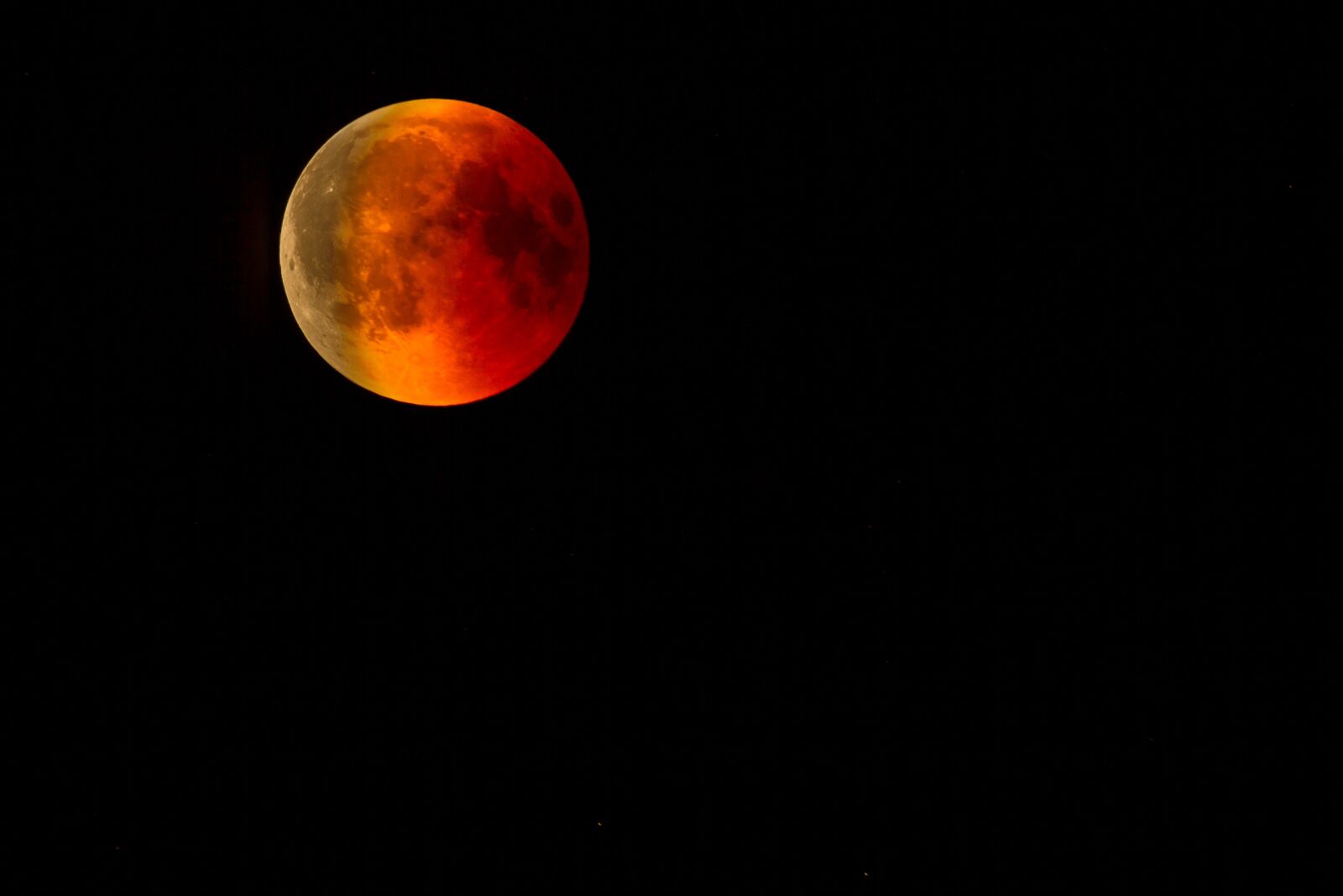 Canon EOS 7D + 150-600mm F5-6.3 DG OS HSM | Contemporary 015 sample photo. Blood moon, moon, lunar photography