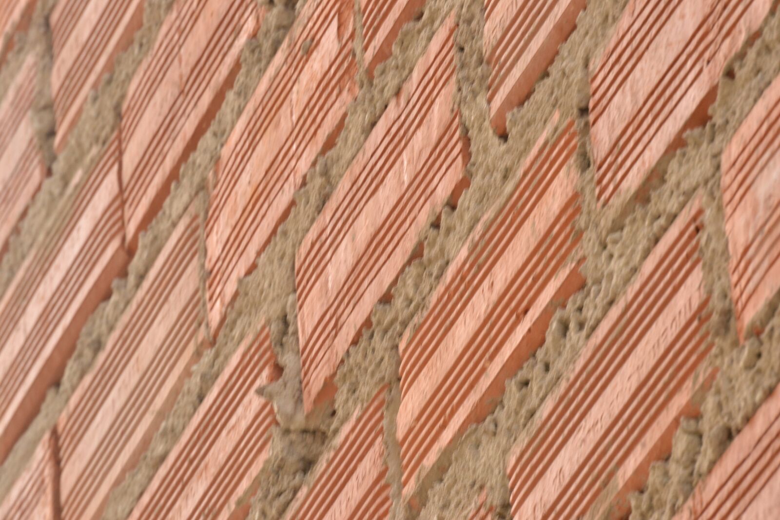 Nikon D3100 sample photo. Bricks, pattern, wall photography