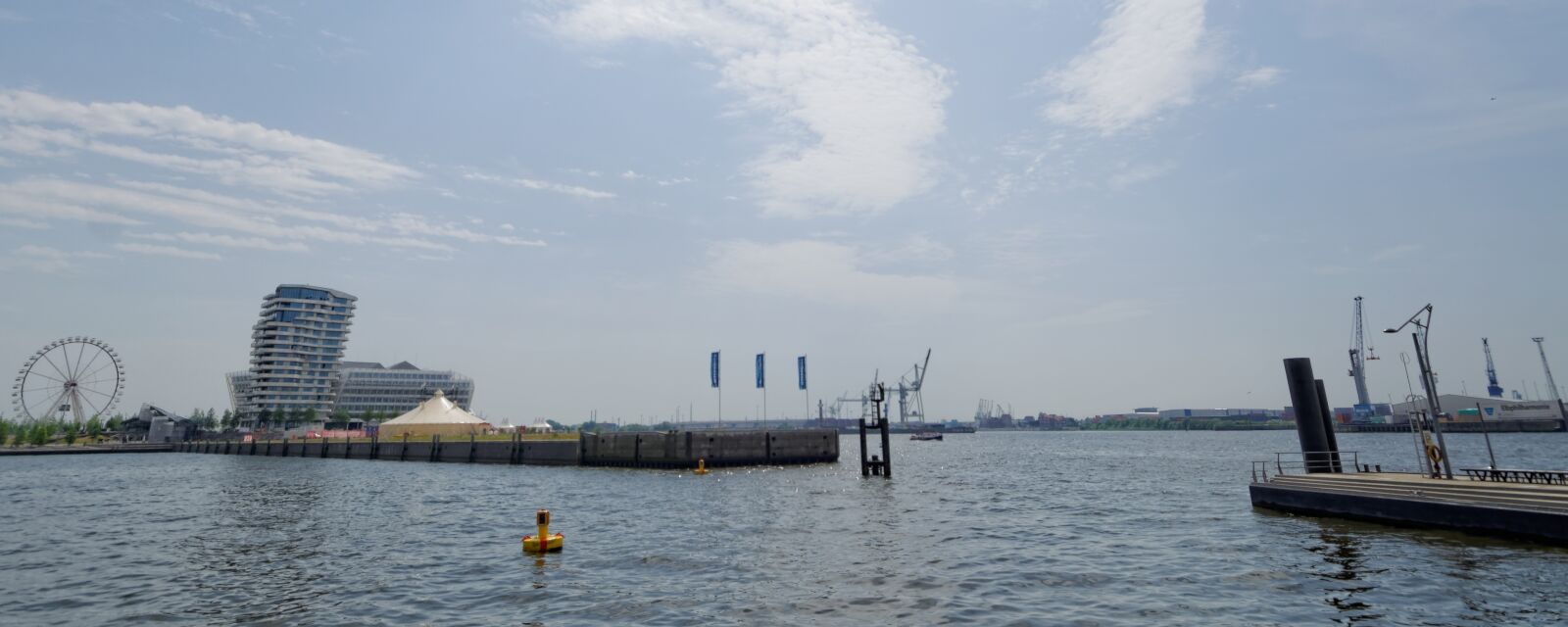 Nikon D90 sample photo. Hamburg, harbour city, port photography