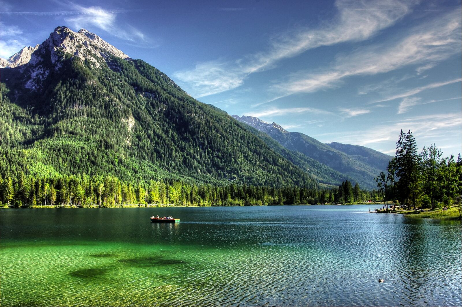 Nikon D40 sample photo. Ramsau, hintersee, alpine photography