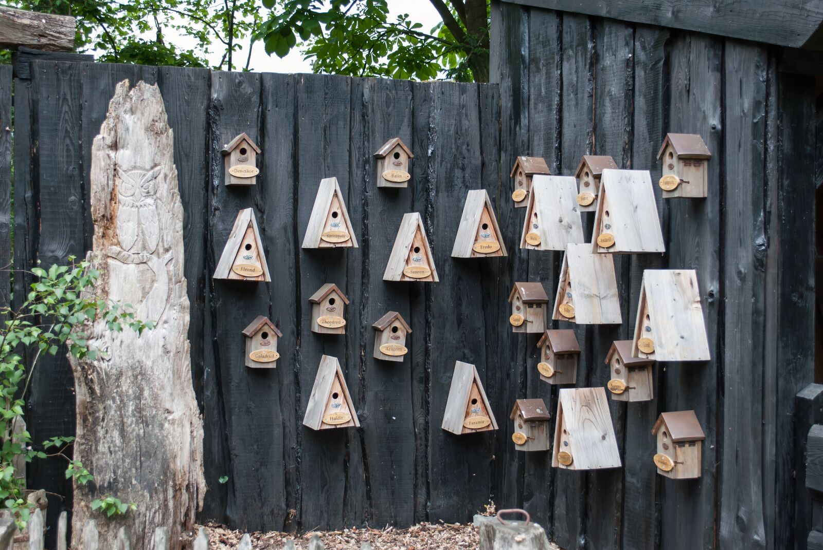 Nikon D3000 sample photo. Birdhouse, nest boxes, wood photography