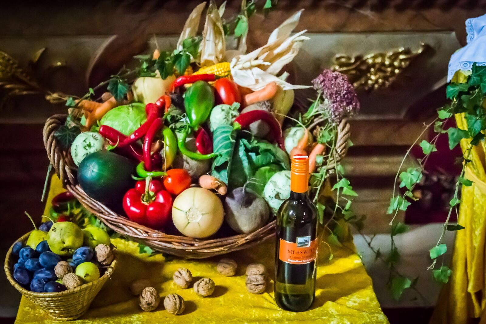 Canon EF 24-105mm F4L IS USM sample photo. Harvest, thanksgiving, autumn photography