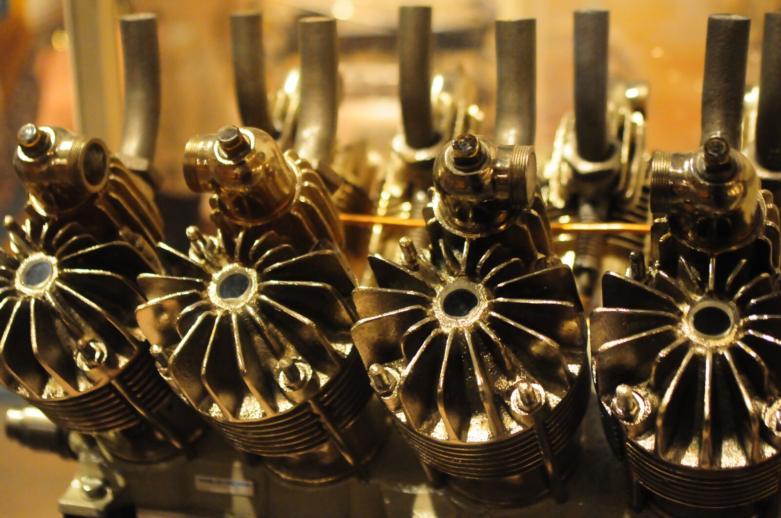 Nikon D300 sample photo. Plane engine, air space photography