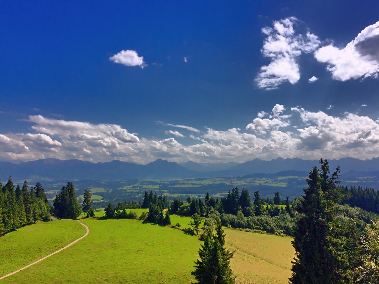 iPhone 5s back camera 4.15mm f/2.2 sample photo. Auerberg, allgäu, bavaria photography
