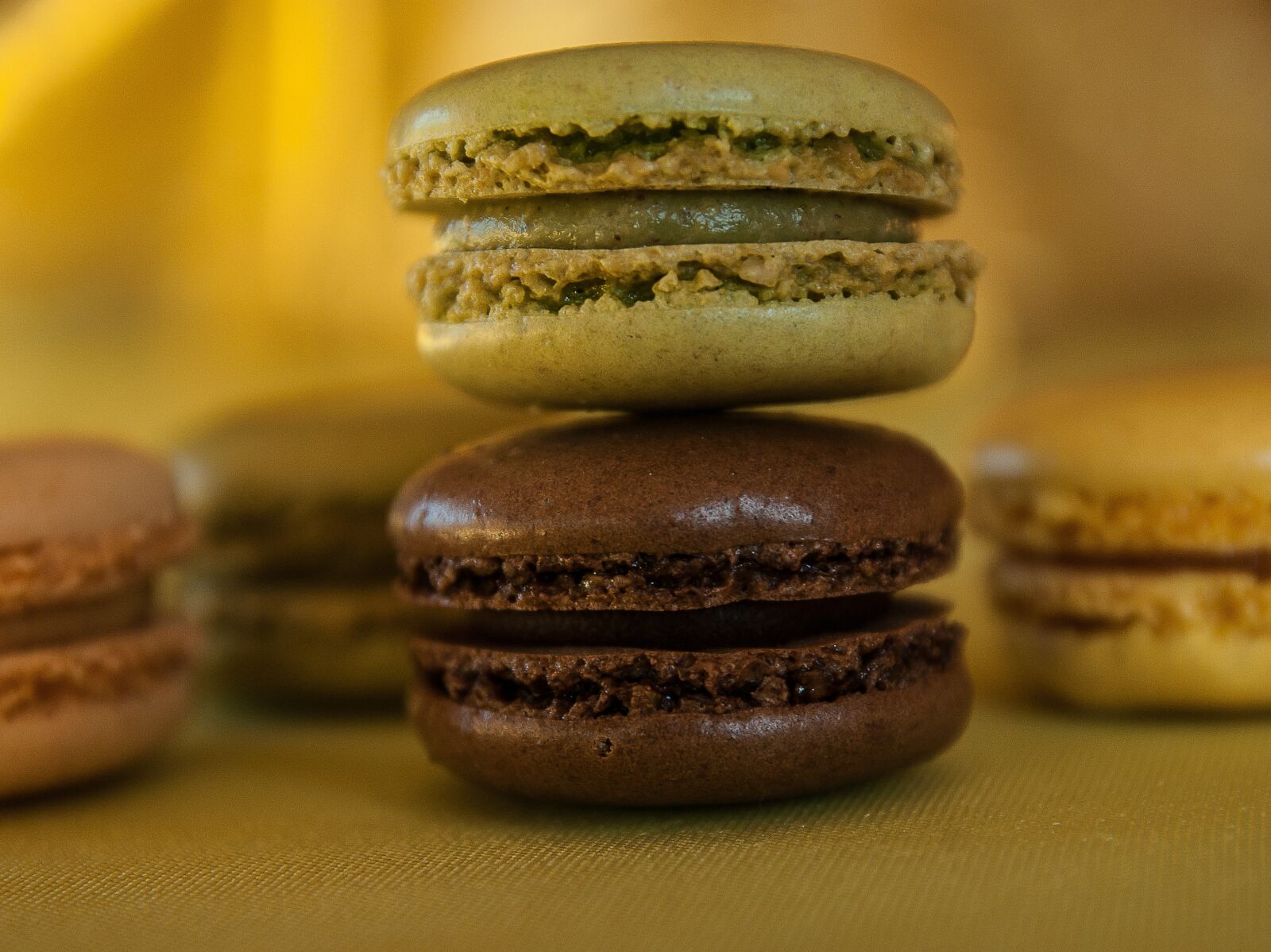 Pentax K10D sample photo. Macaroons, pastry, cakes photography