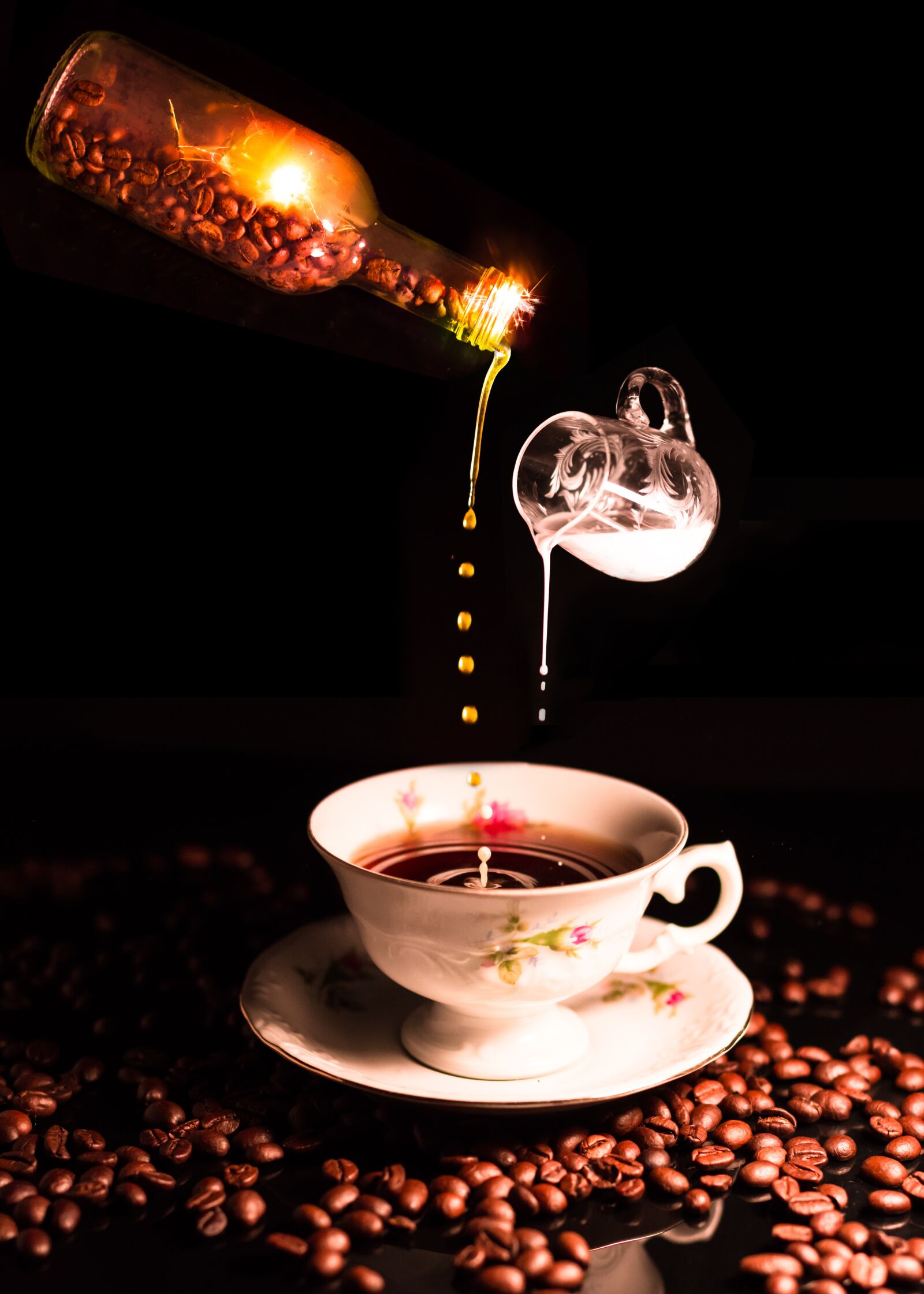 Nikon D7200 sample photo. Coffee, cafe, milk photography