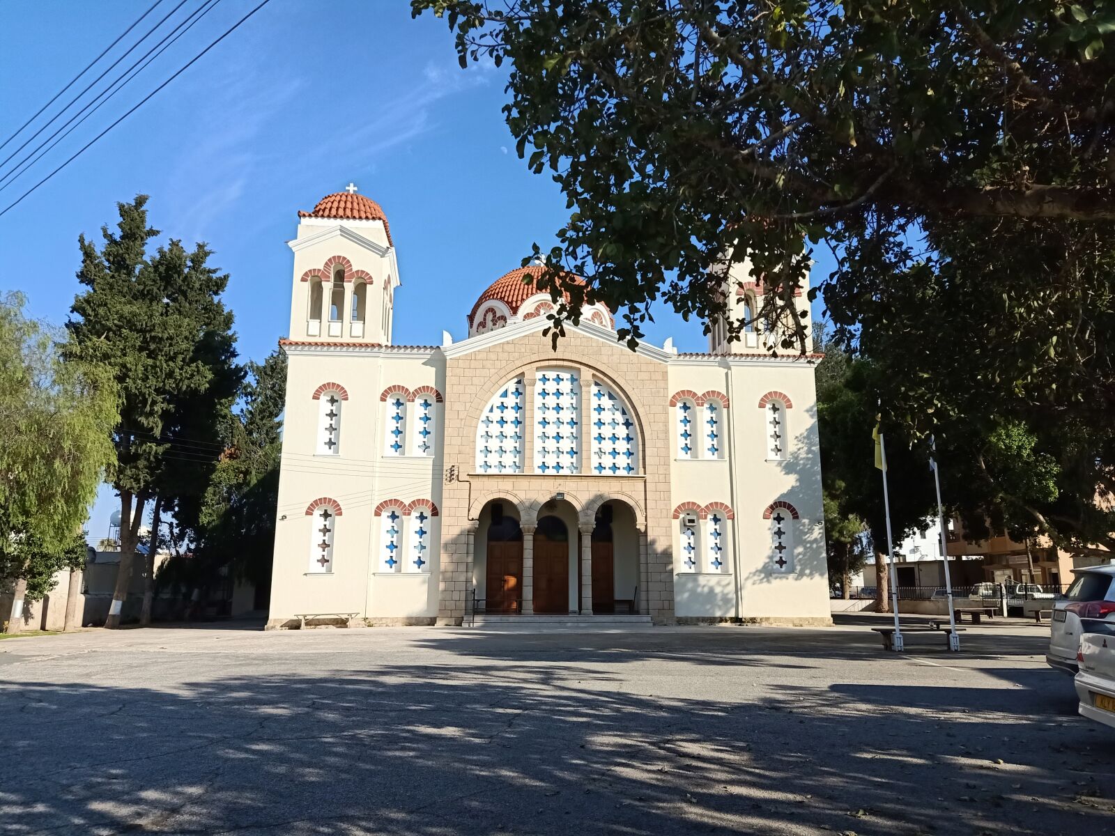 OPPO F11 sample photo. Sotira, church, cyprus photography
