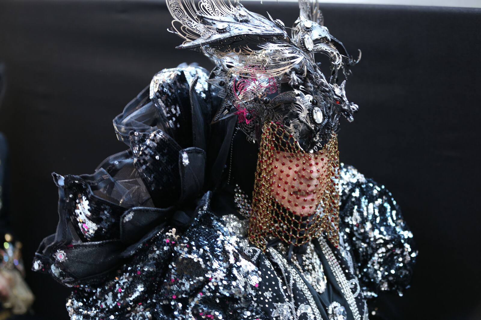 Canon EF 70-200mm F2.8L IS II USM sample photo. Venice, mask, carnival photography