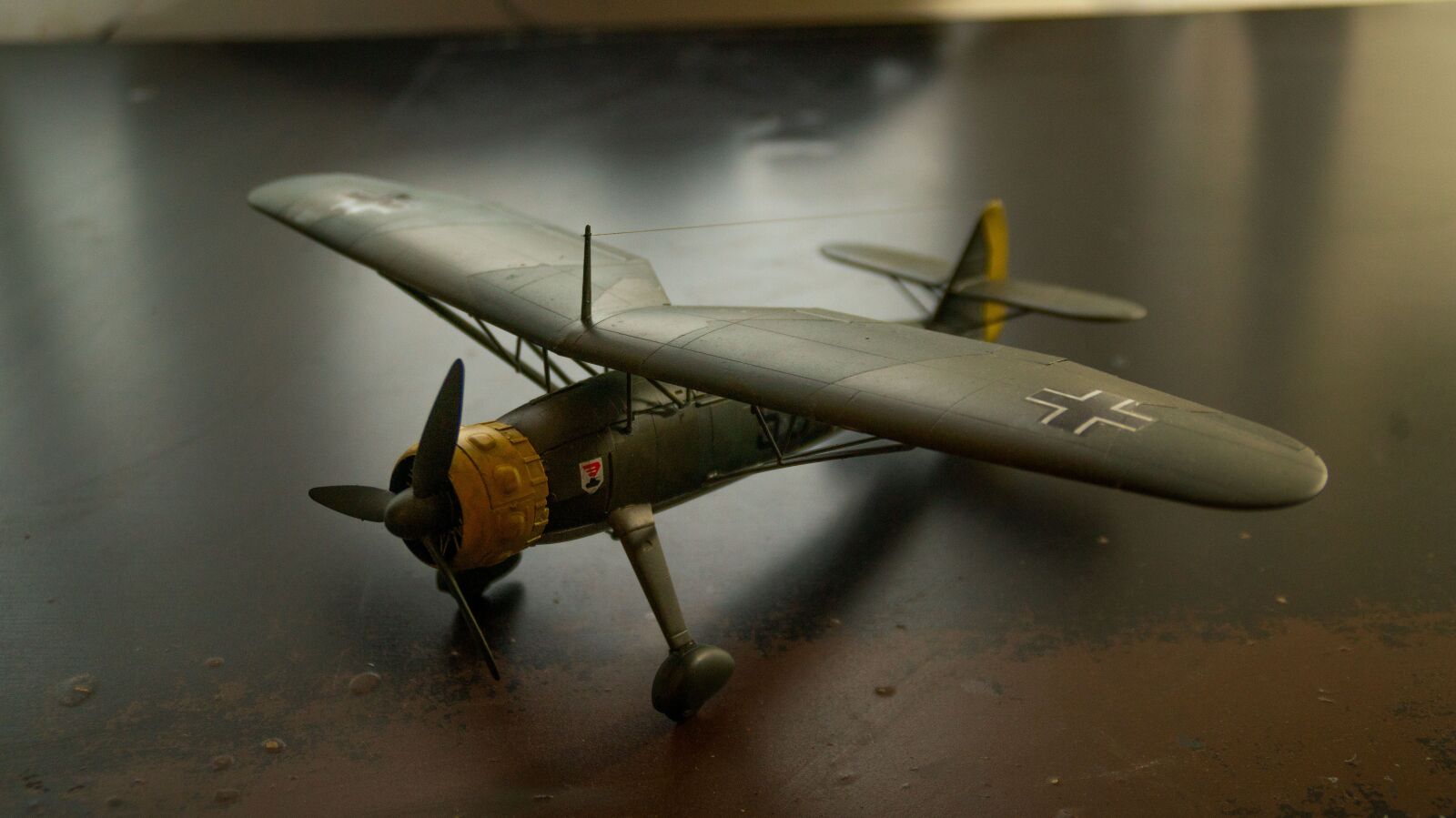 Sony SLT-A57 + Sony DT 18-200mm F3.5-6.3 sample photo. Plastic model, airplane, historical photography