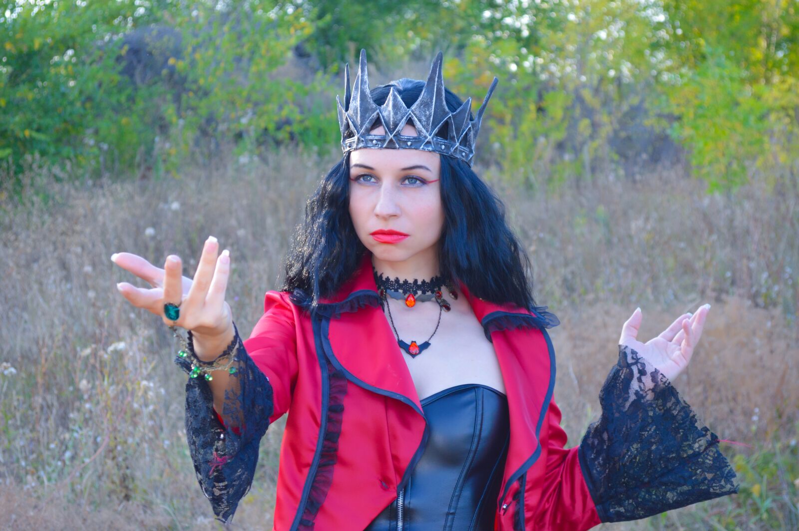 Nikon D3200 sample photo. Woman, queen, witch photography