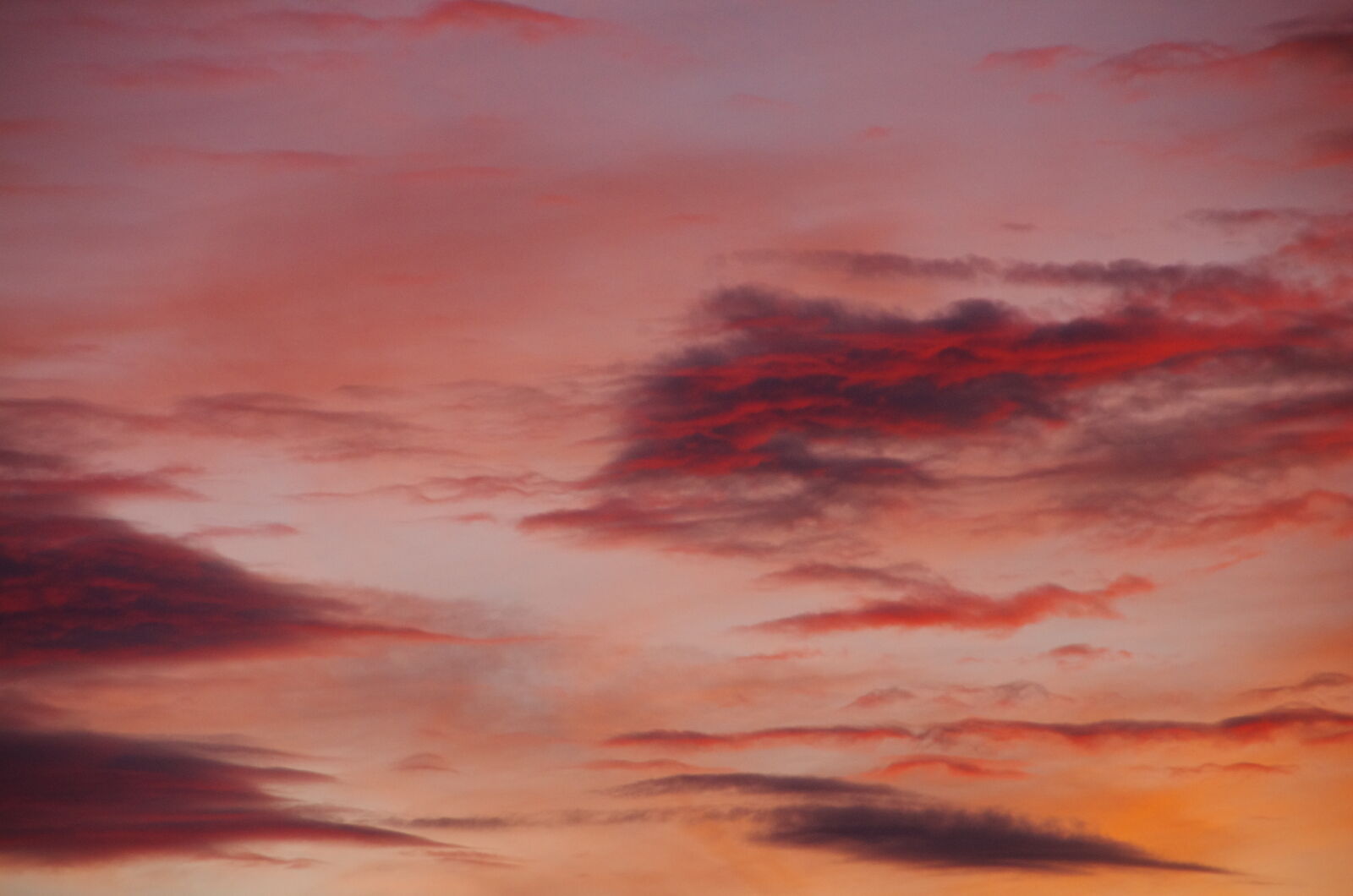 Pentax K-5 sample photo. Afterglow, clouds, sky, sunset photography