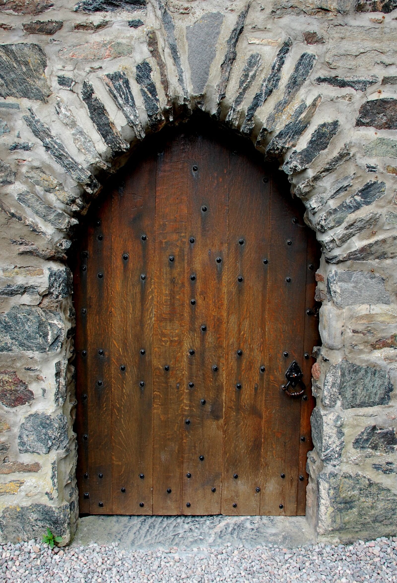 Nikon D40 sample photo. Castle, door, scotland photography