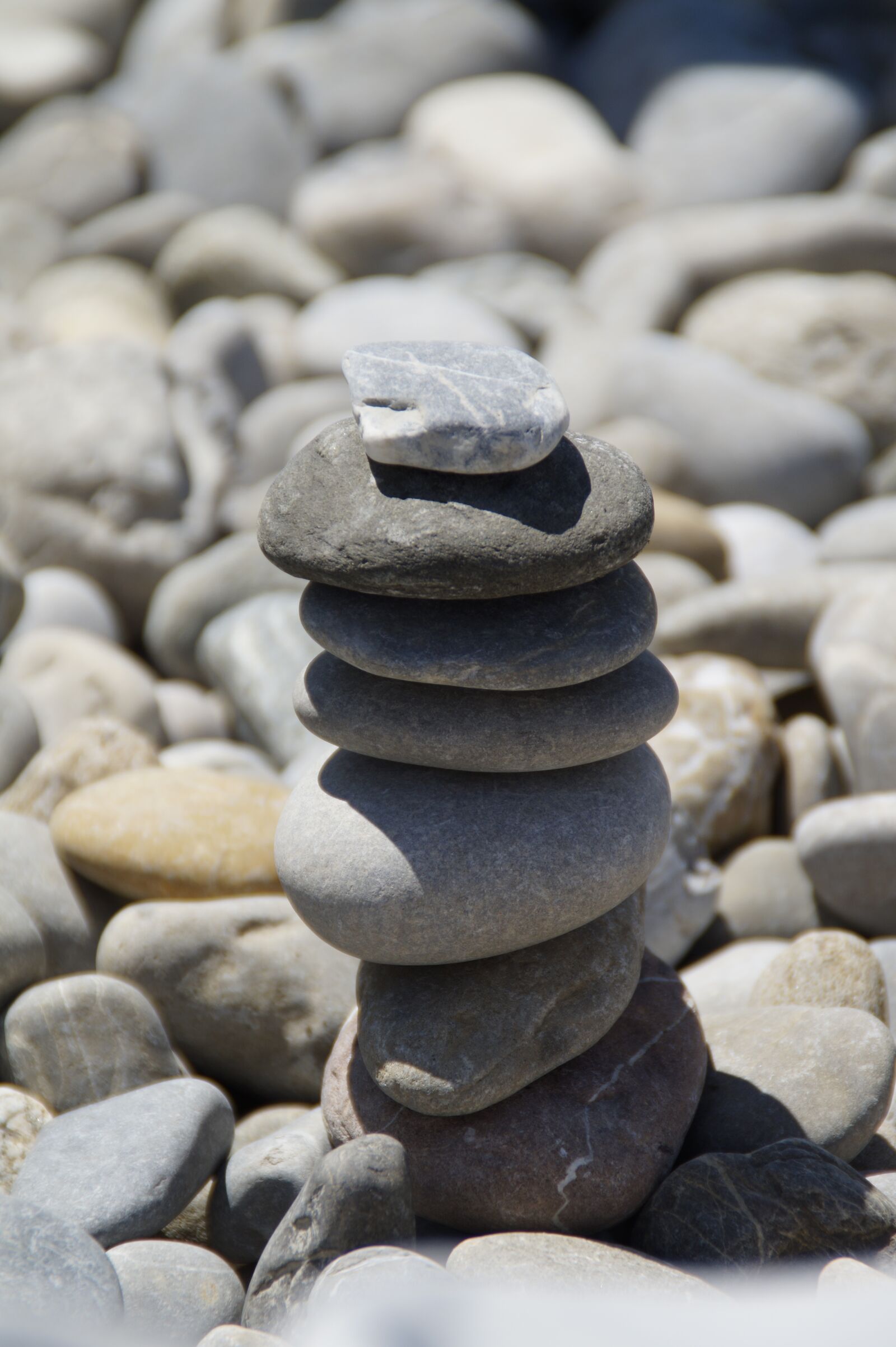Sony SLT-A58 sample photo. Cairn, stone tower, stones photography