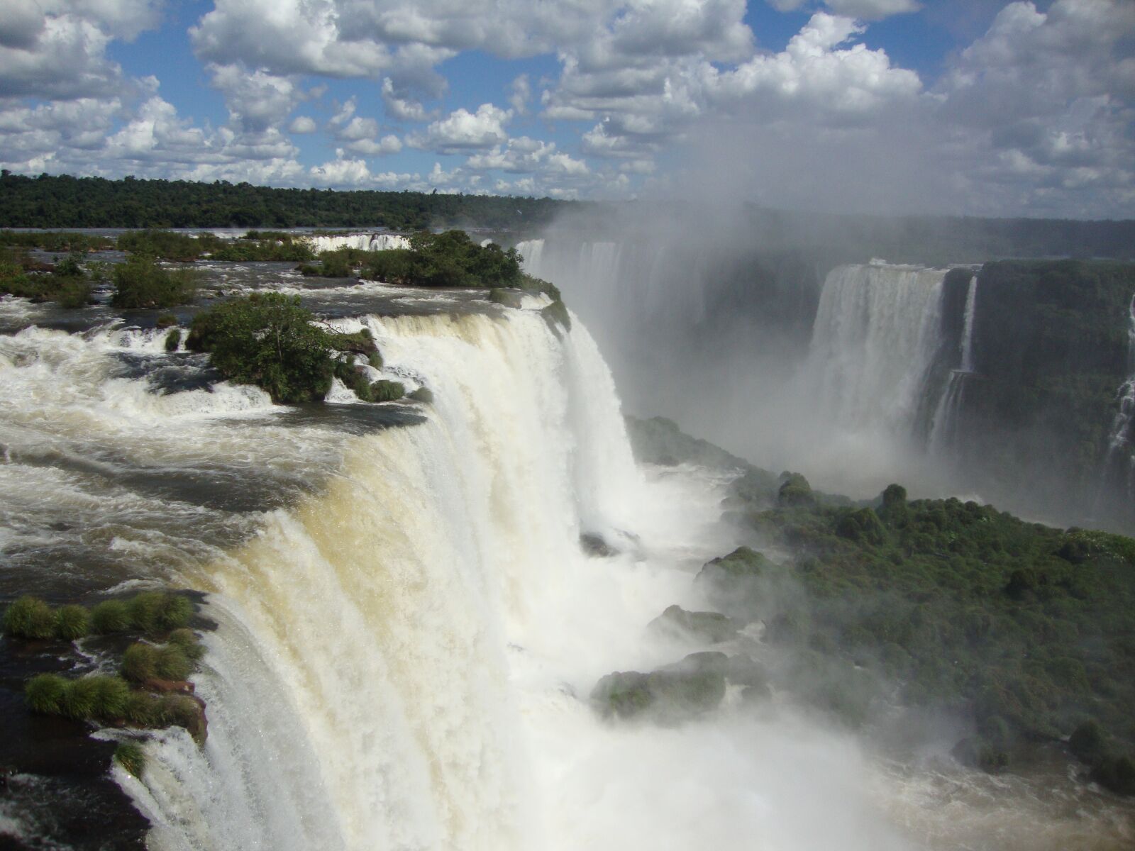 Sony Cyber-shot DSC-W220 sample photo. Waterfall, iguaçu, brazil photography
