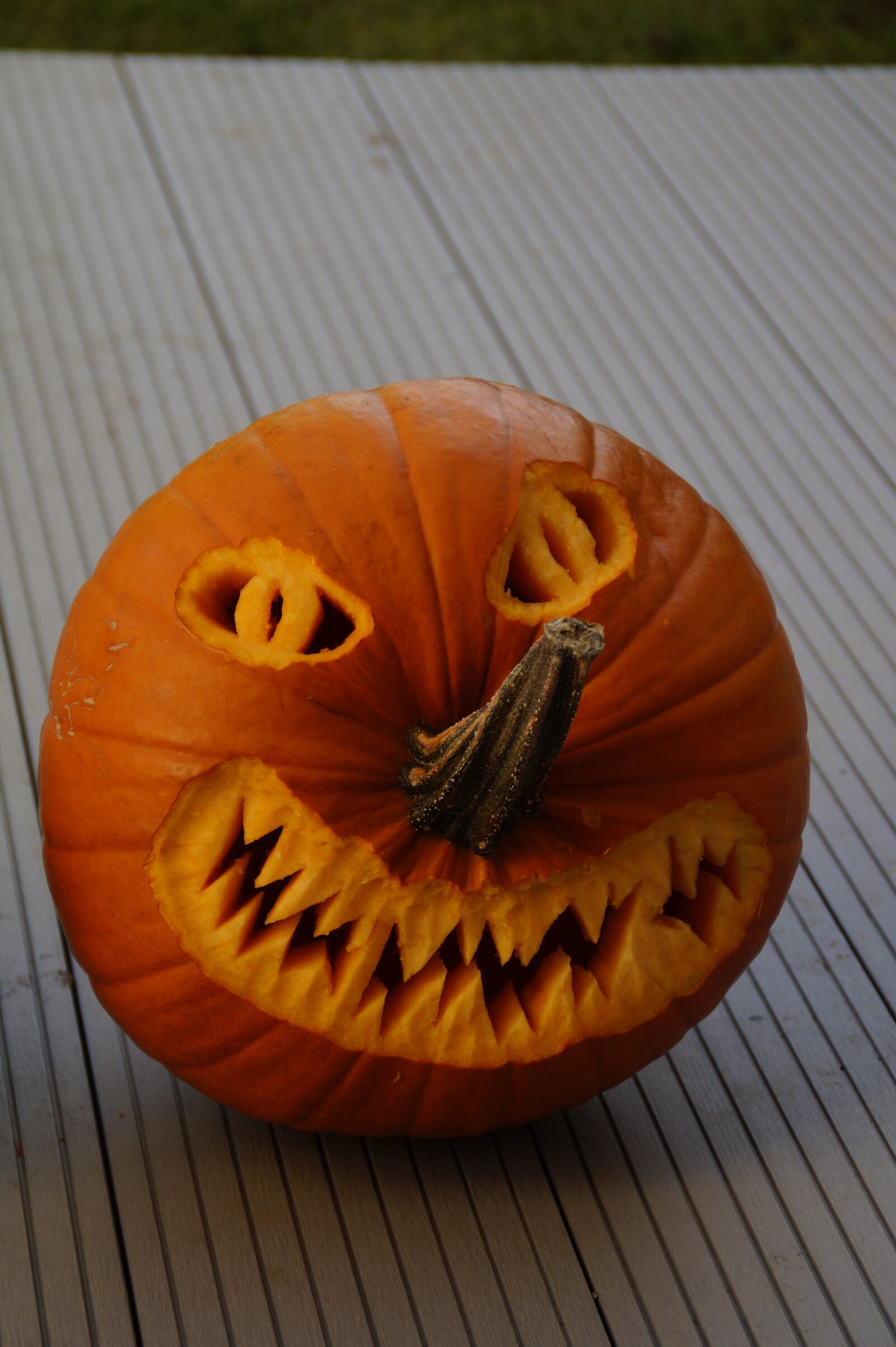Sony SLT-A58 sample photo. Halloween, halloweenkuerbis, carved photography