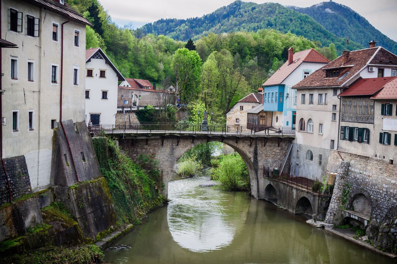 Nikon D3100 sample photo. Skofja loka, medieval town photography