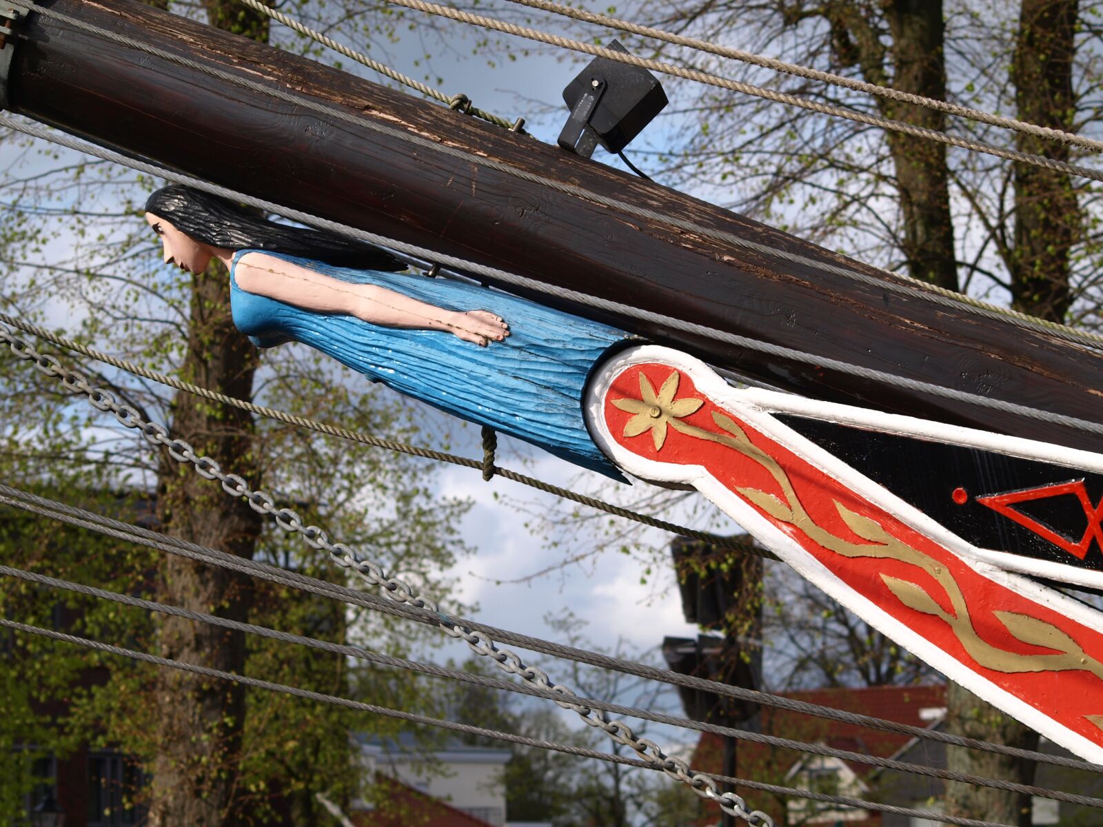 Olympus E-510 (EVOLT E-510) sample photo. Figurehead, friederike of papenburg photography