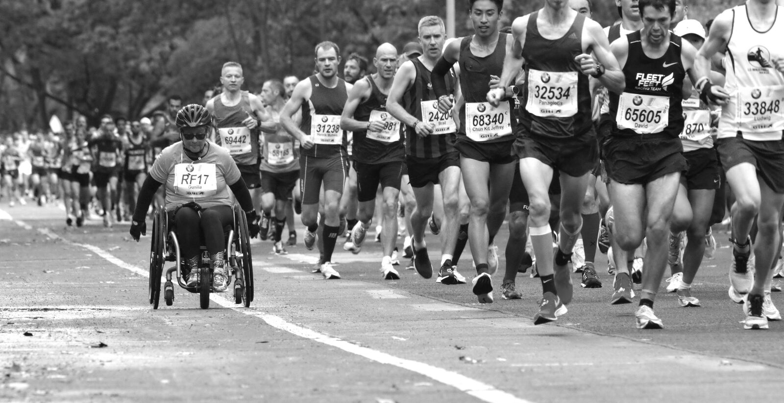 Pentax K-30 sample photo. Marathon, competition, sport photography