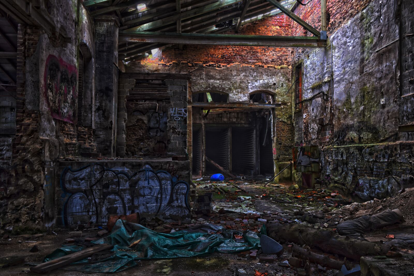 Nikon D3300 sample photo. Lost places, factory, pforphoto photography