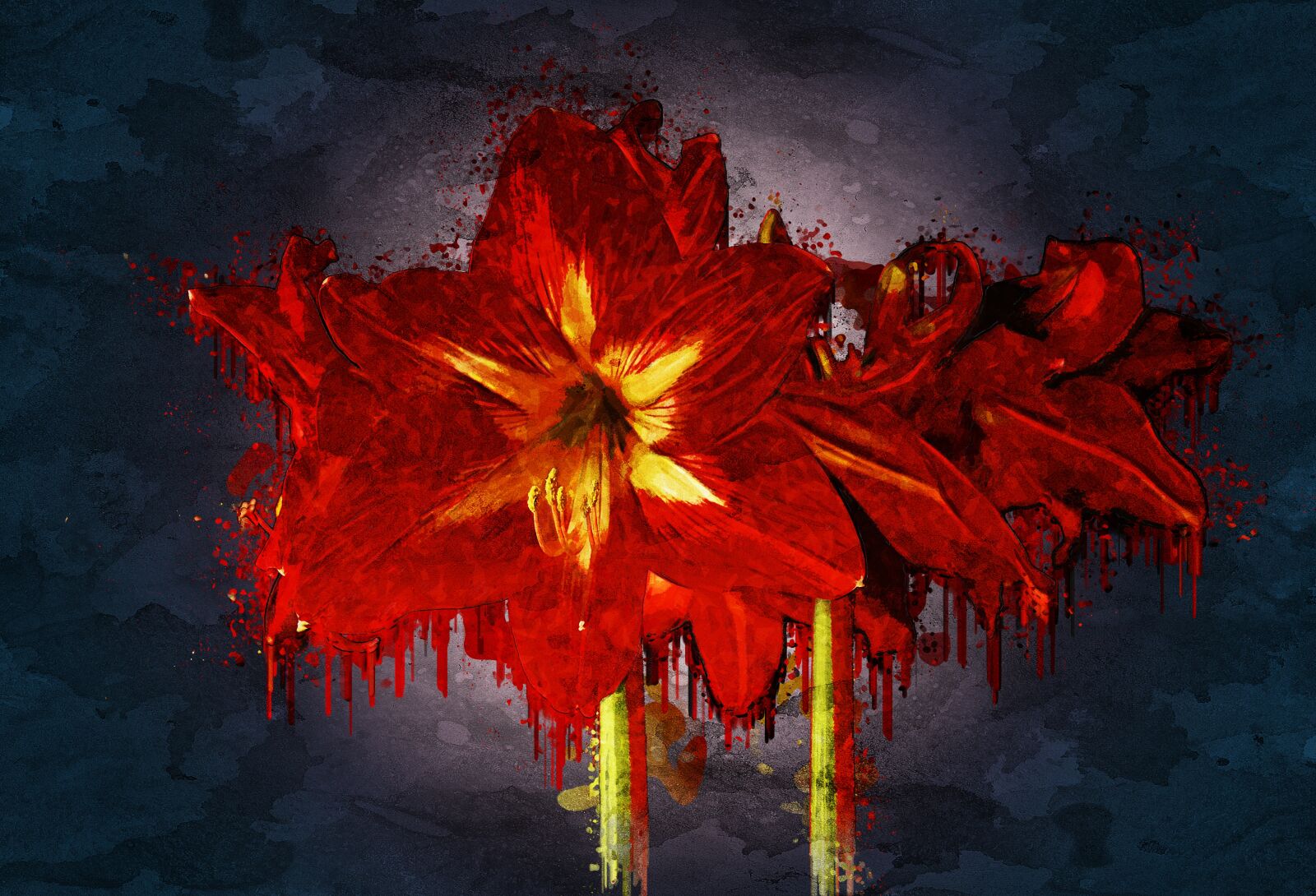 Canon EOS 700D (EOS Rebel T5i / EOS Kiss X7i) sample photo. Amaryllis, flower, blossom photography