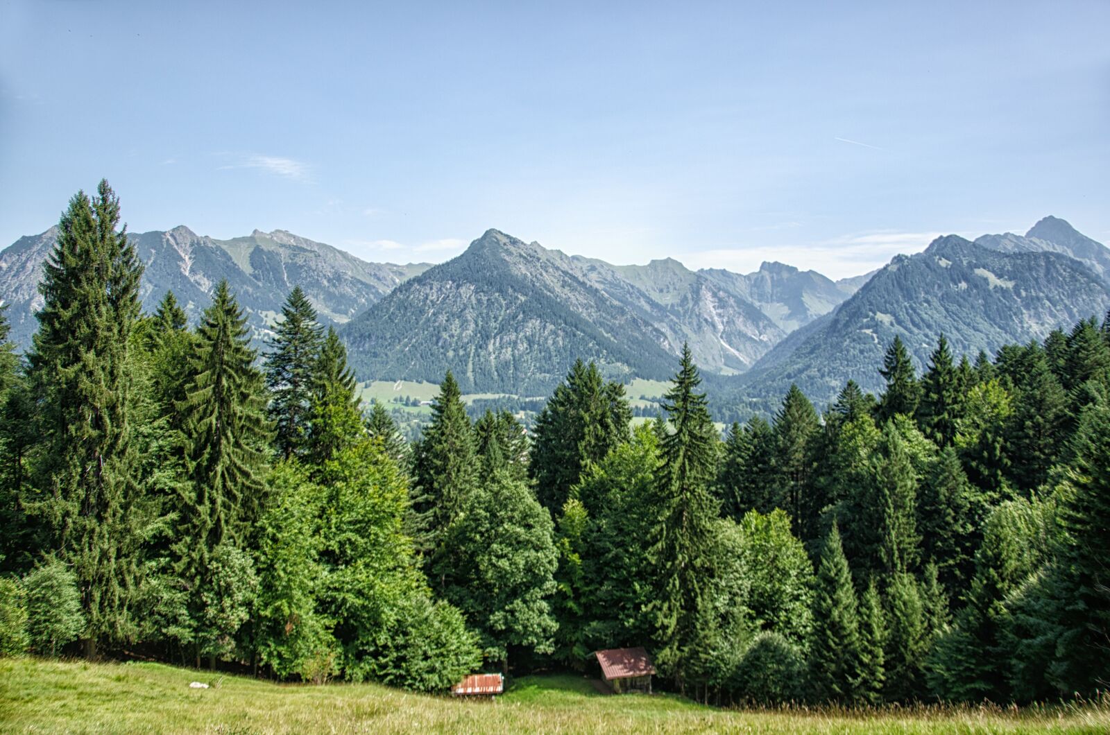 Nikon D5100 sample photo. Allgäu, oberstdorf, mountains photography