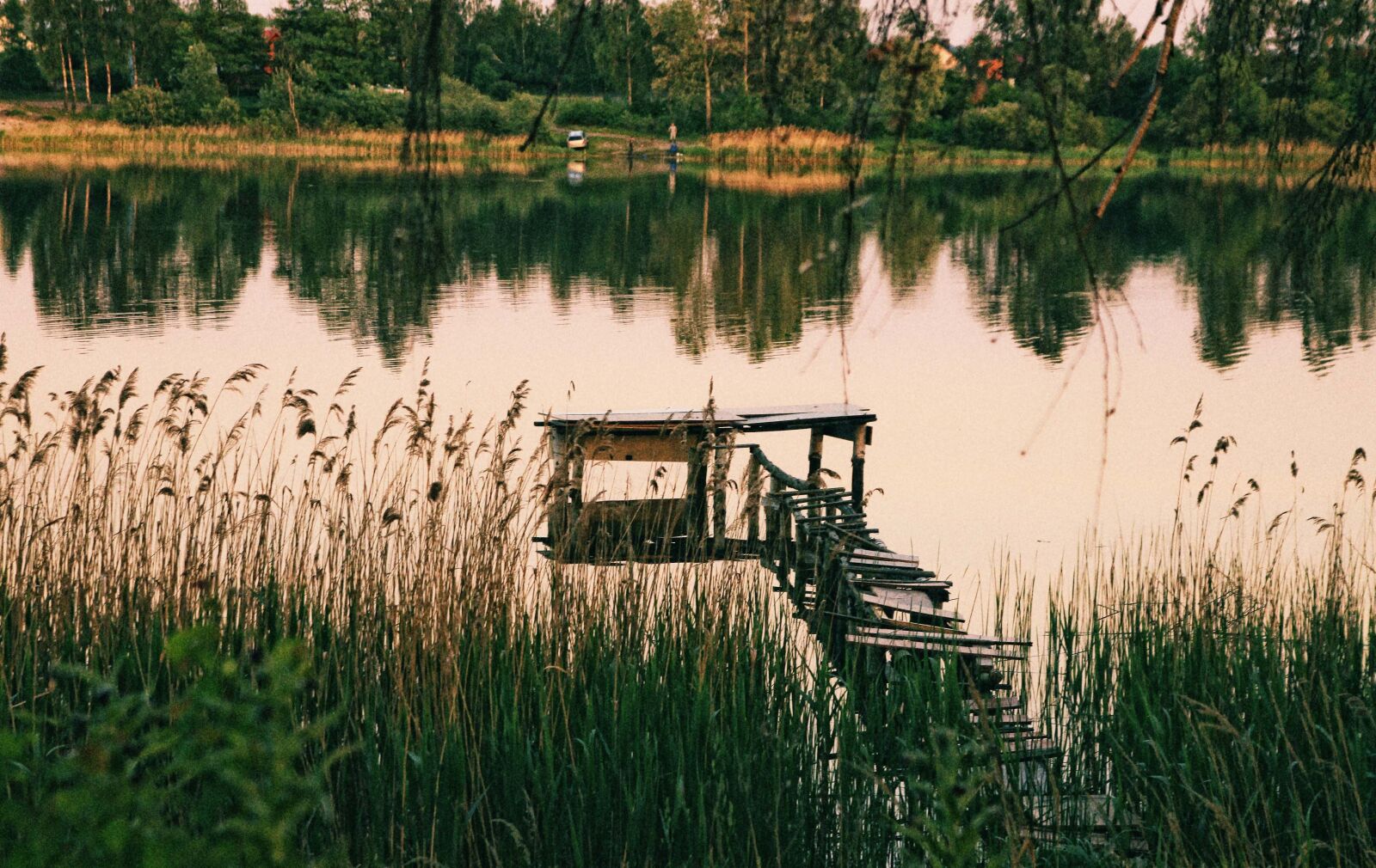 Canon EOS 50D sample photo. Bridge, wooden, old photography