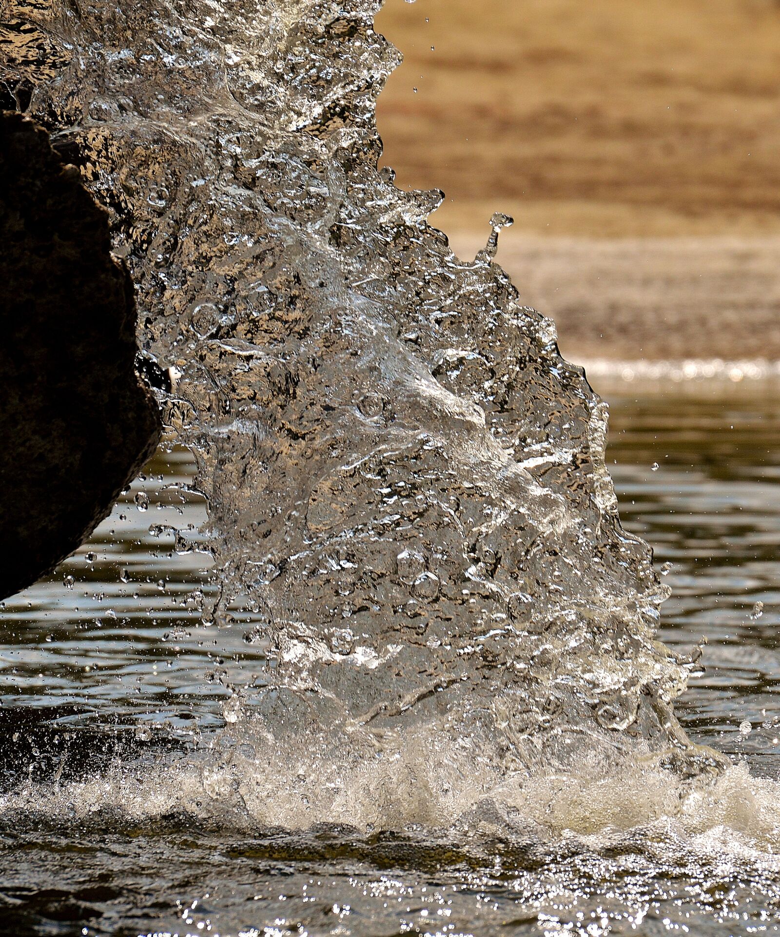 Nikon D3200 sample photo. Water, fountain, spray photography