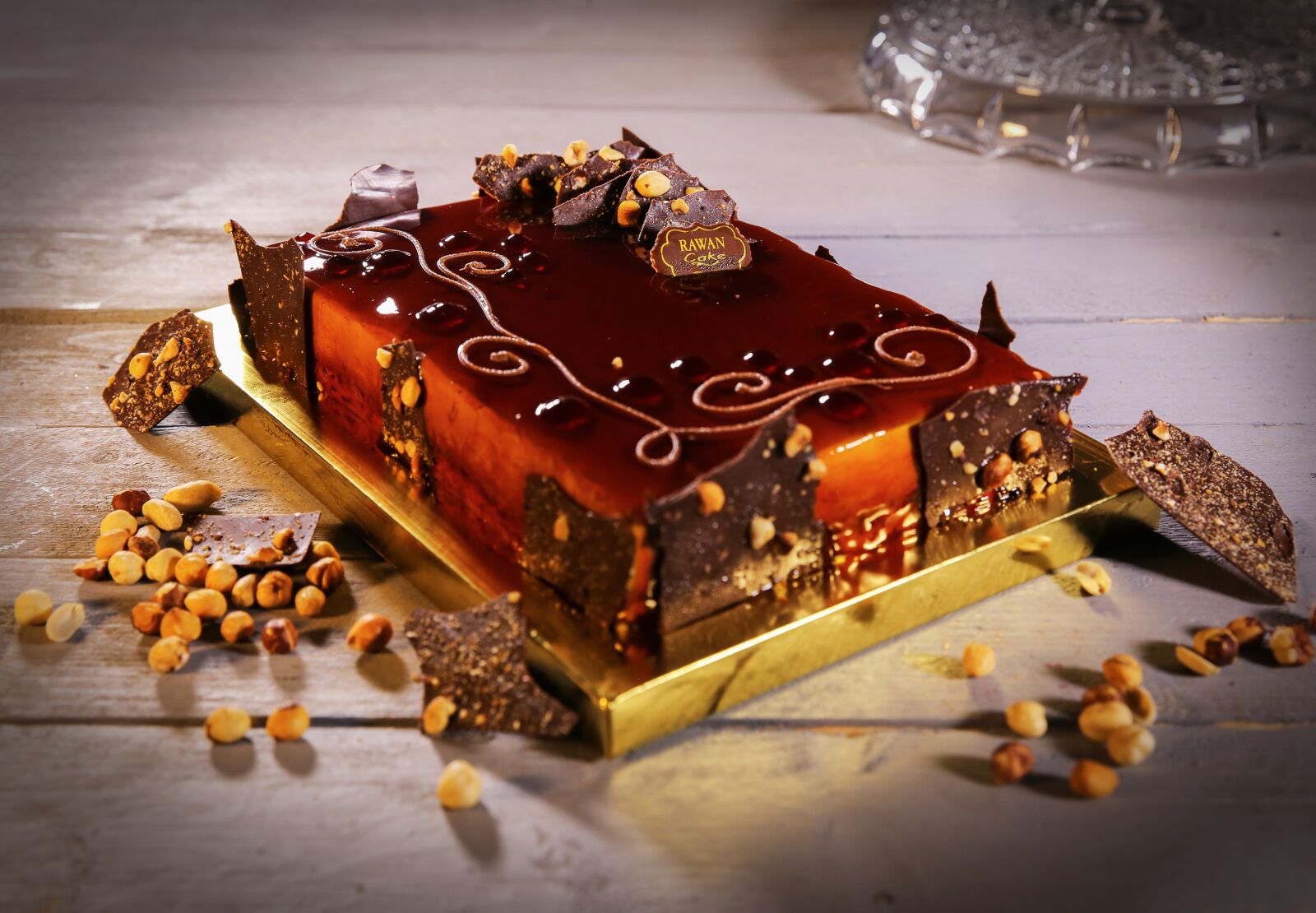 Canon EF 24-70mm F2.8L II USM sample photo. Cake, rawan cake, hazelnut photography