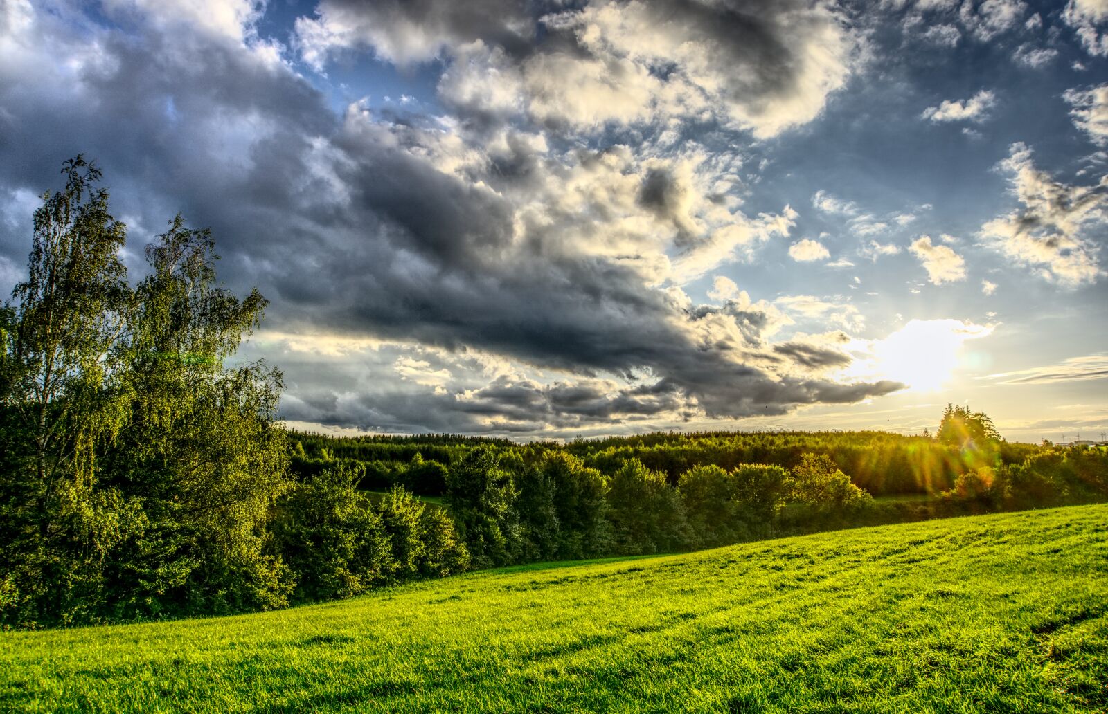 Sony a6000 sample photo. Sunset, sunbeam, sky photography