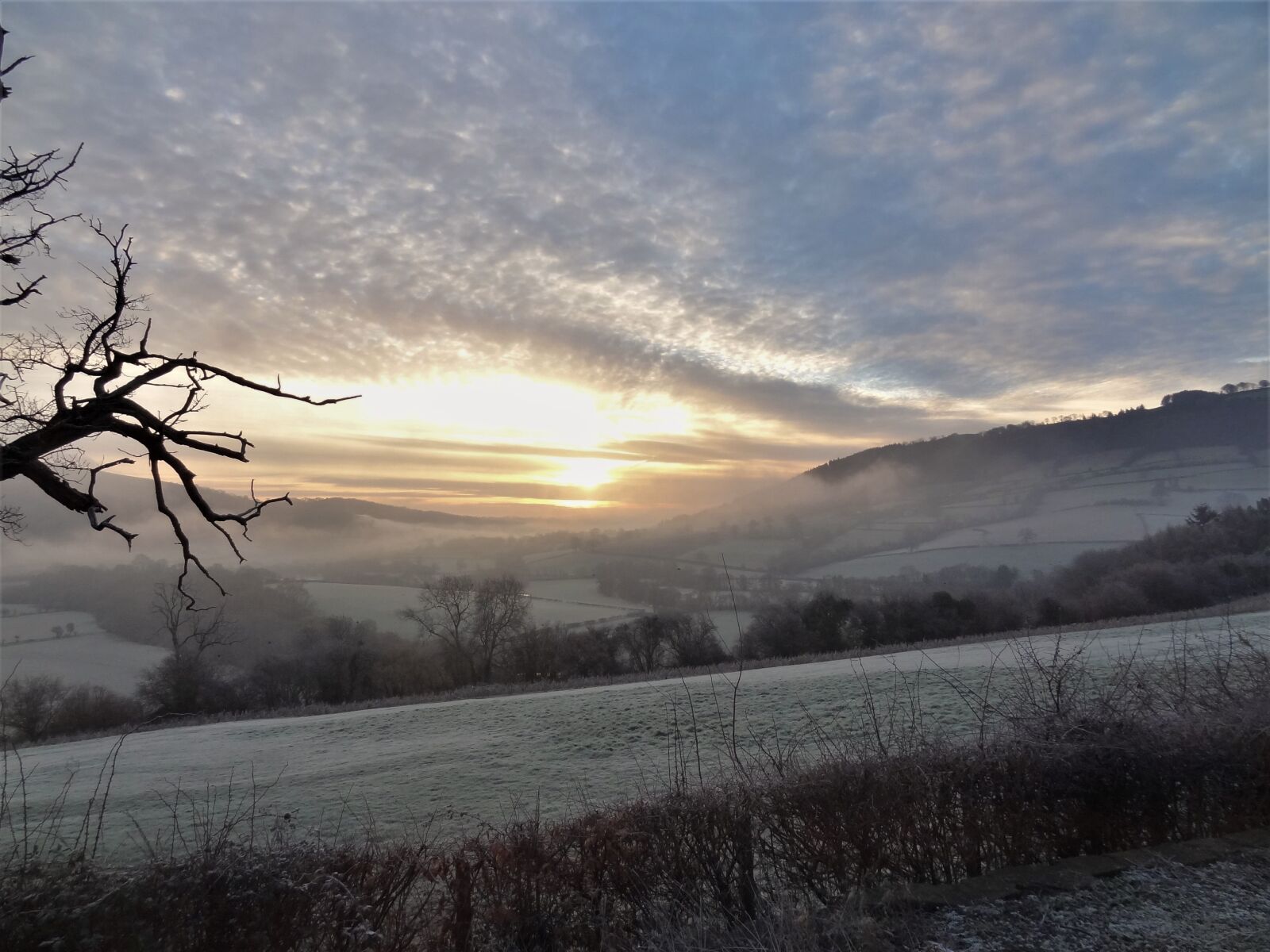Sony Cyber-shot DSC-HX9V sample photo. Frost, sunrise, sky photography