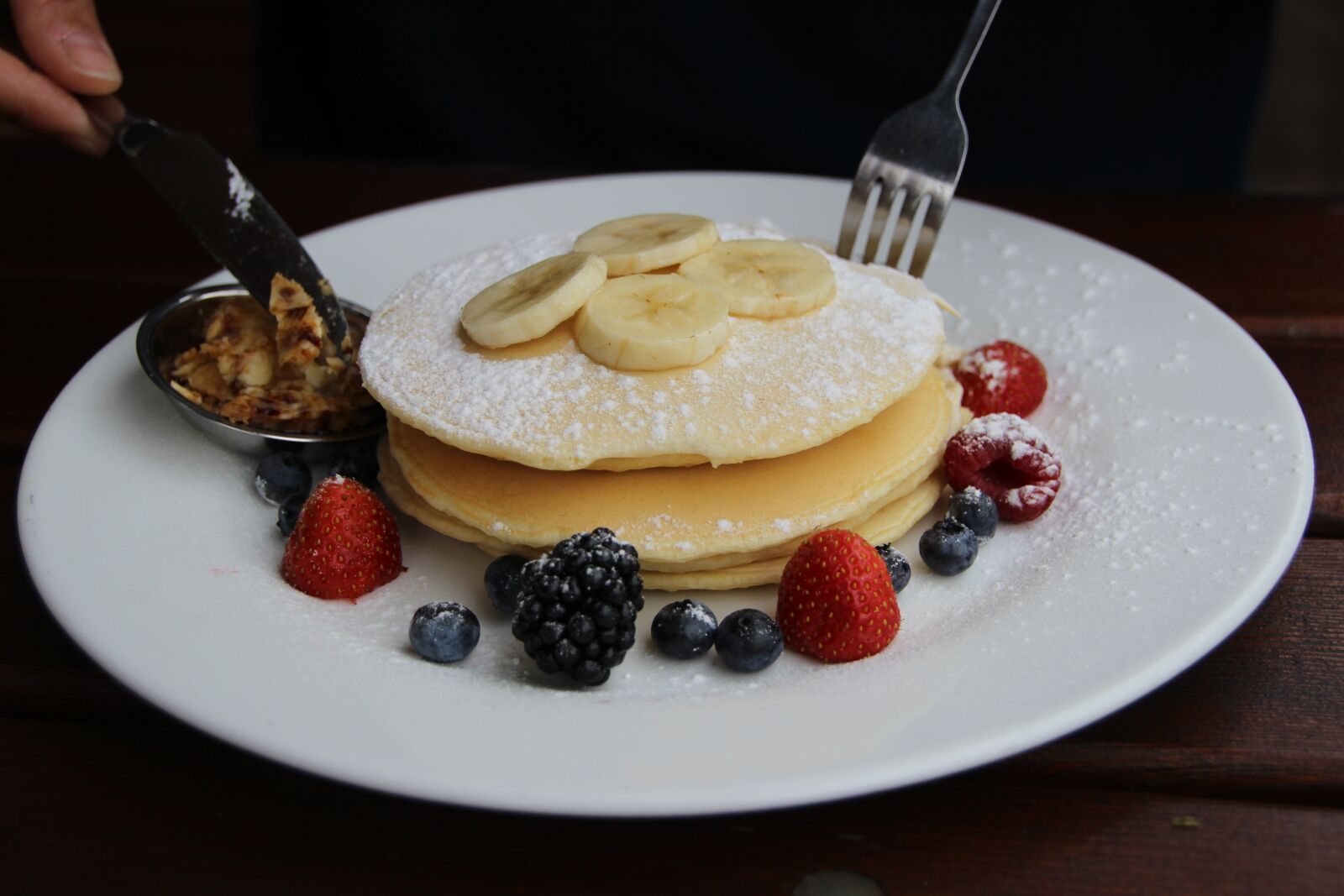 Canon EOS 600D (Rebel EOS T3i / EOS Kiss X5) sample photo. Eat, pancake, food photography