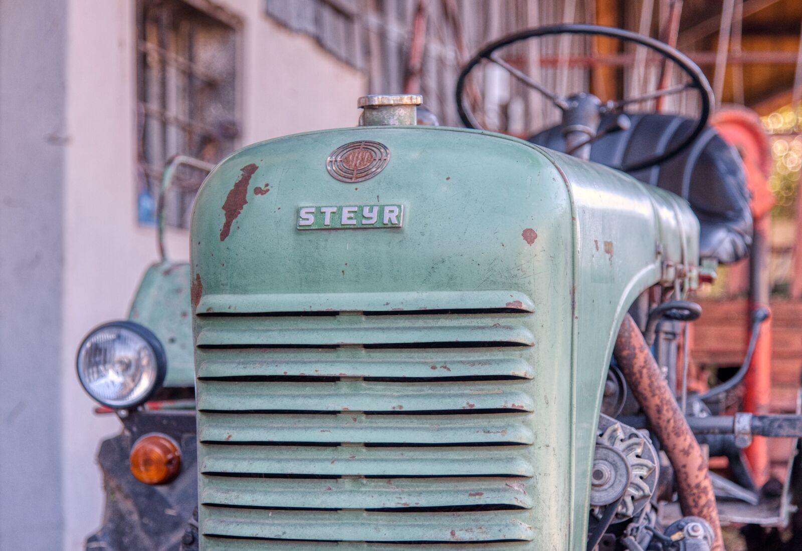 Nikon D750 sample photo. Tractor, commercial vehicle, old photography