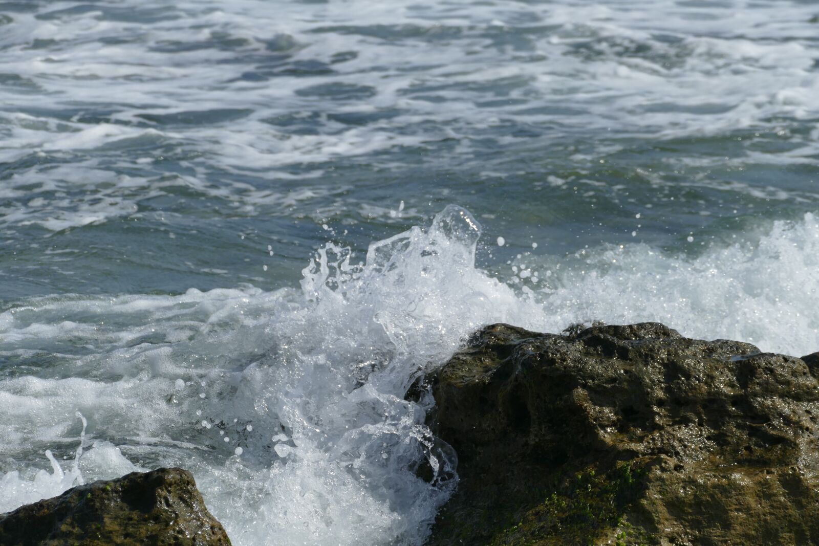Leica V-Lux (Typ 114) sample photo. Coagulation, sea water photography